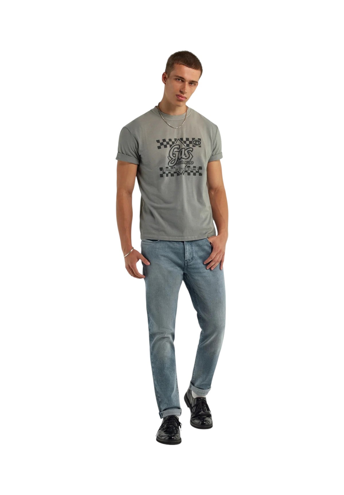 Jeans Sax Zip Plus B0561 Stone Special