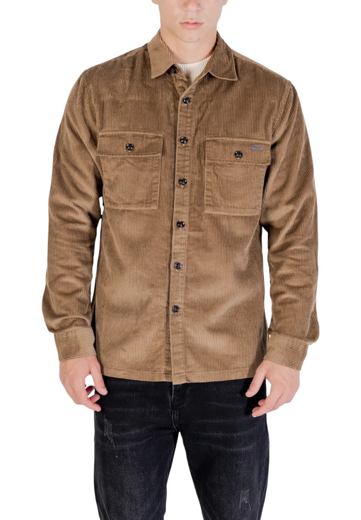 Camicia Overshirt GL7820S Camel