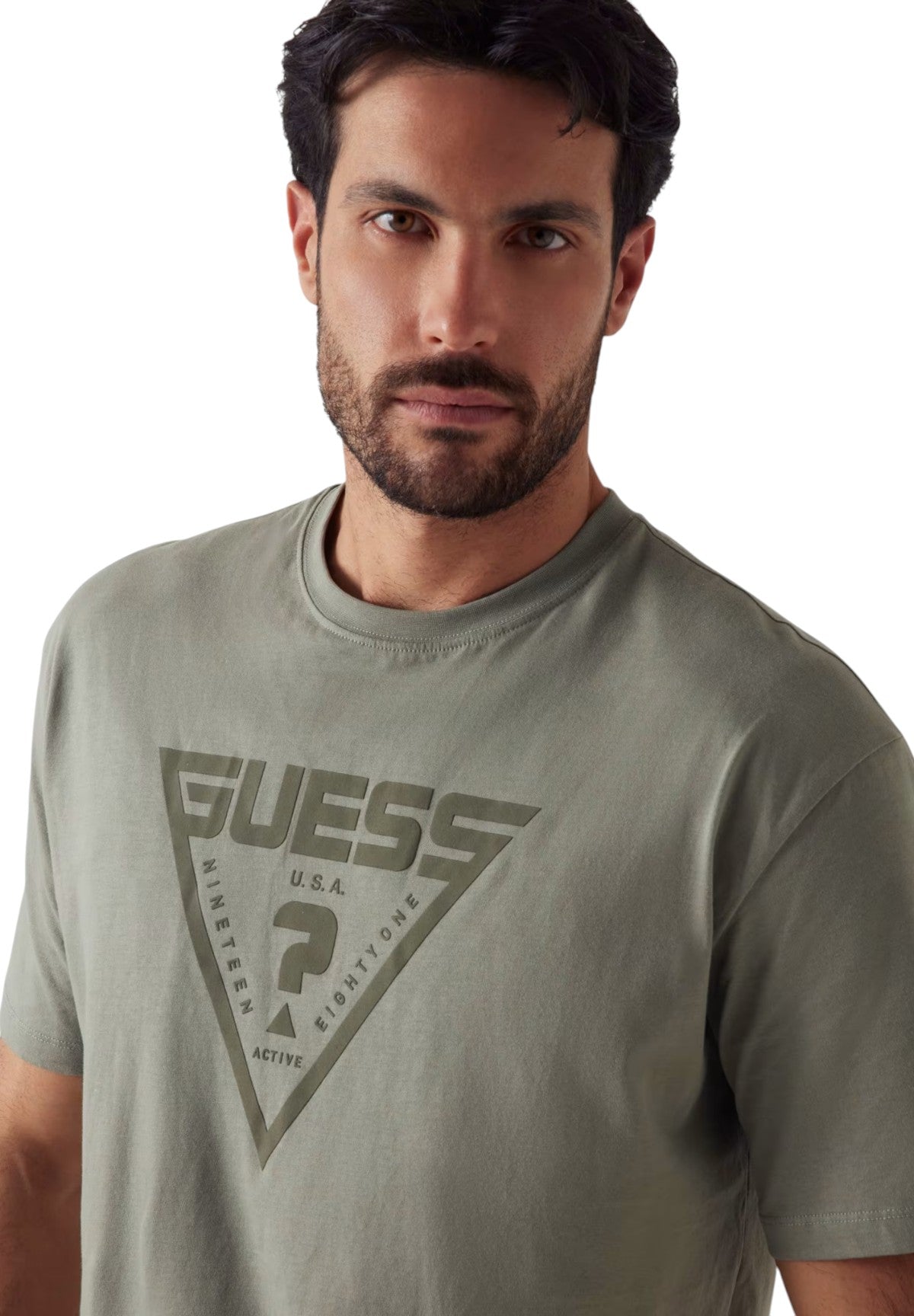 T-shirt a Maniche Corte Azha Z4BI02 Mossy green