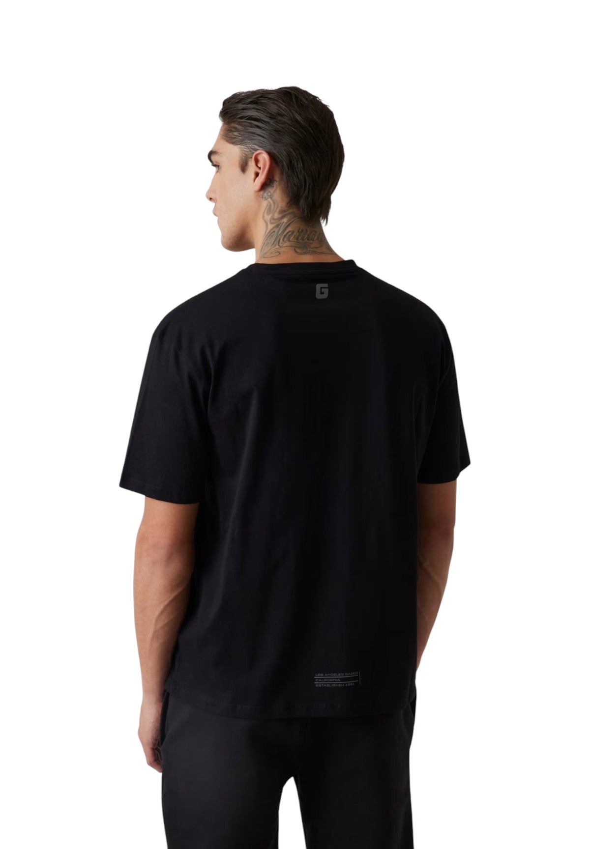 T-shirt a Maniche Corte Azha Z4BI02 Jet Black A996