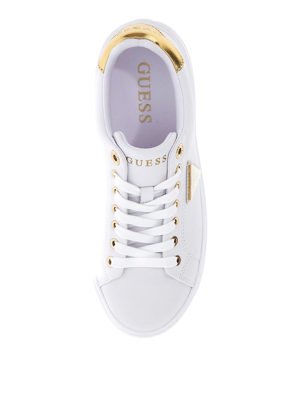 Sneakers Denesa12 FLJD12 White, gold