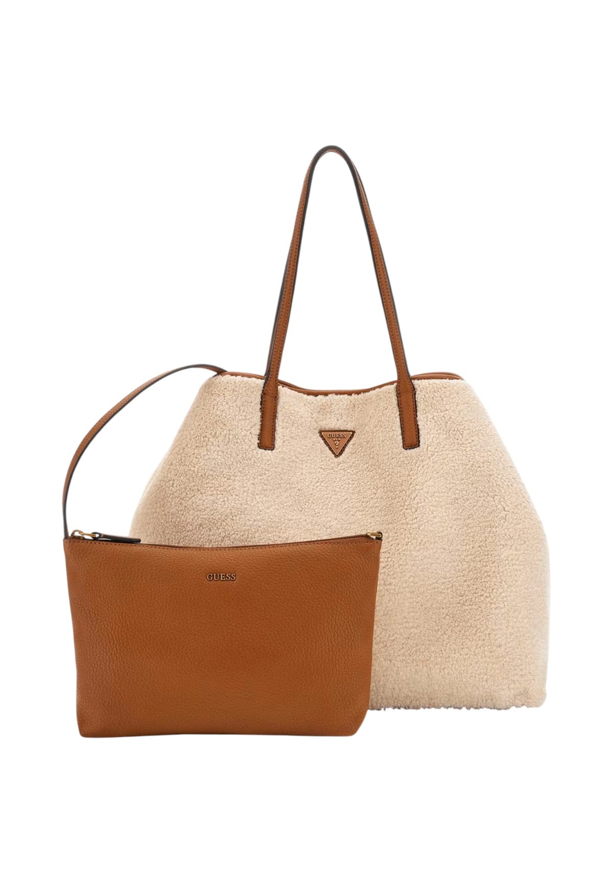 Borsa Tote Victtoria 2 In 1 HWWG95 Natural, Cognac