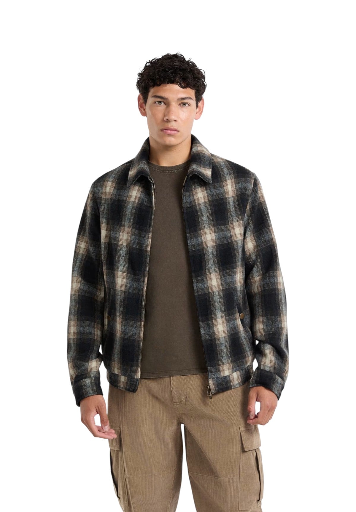 Giacca M5BL1C Dark Luxe Brown Chec