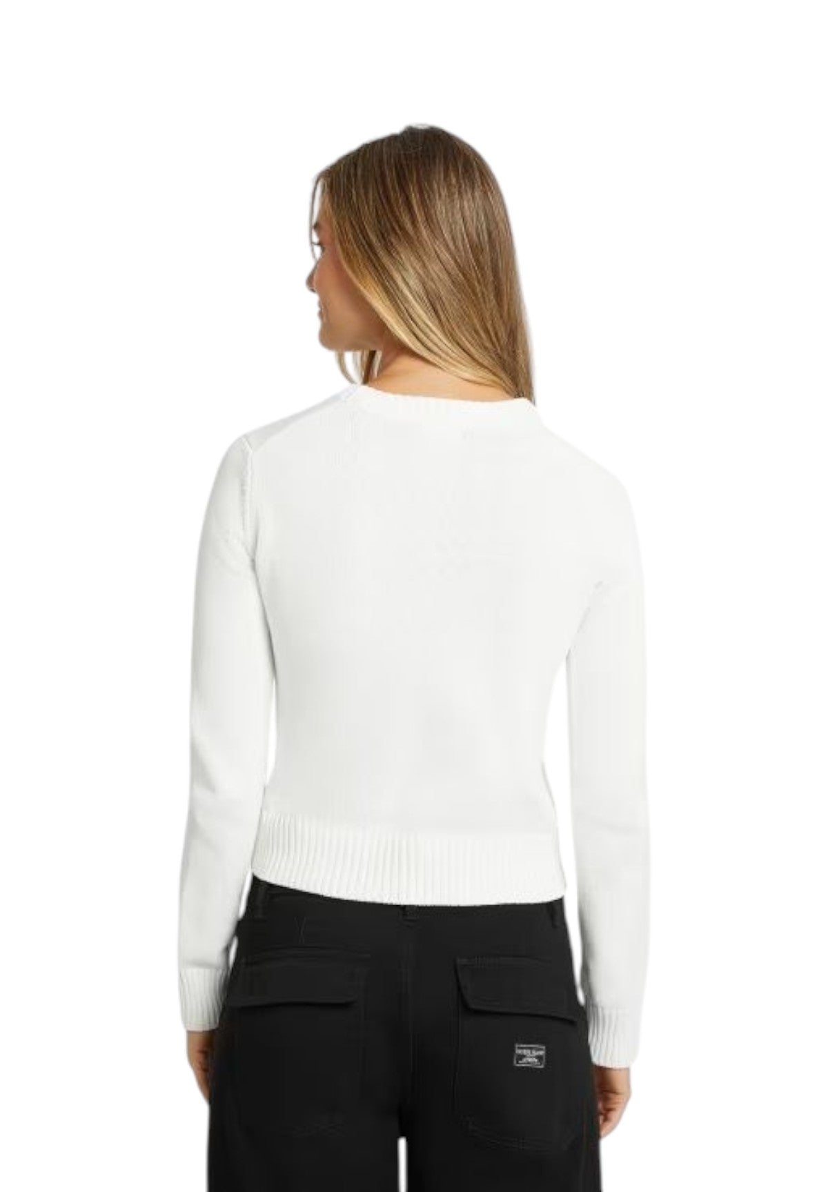 Maglione Girocollo W4BR10 Warm white