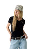 Guess Jeans T-shirt con Scollo a V W4YI23 Pure White