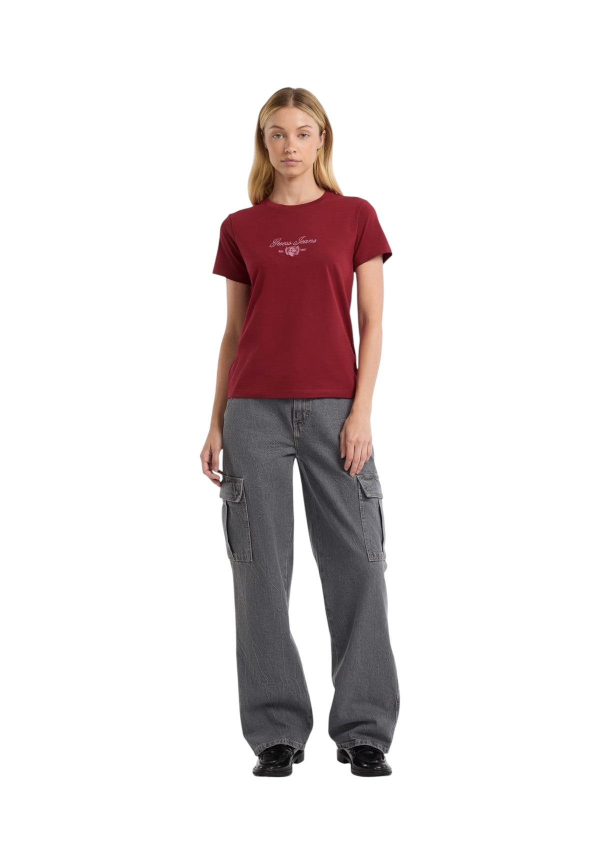 T-shirt a Maniche Corte W5BI09 Ravishing Red