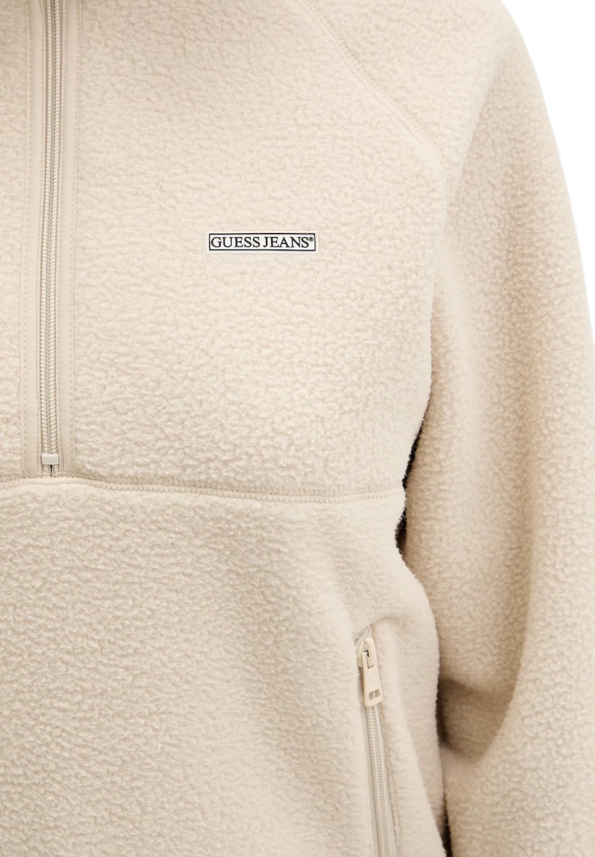 Felpa Full-Zip W5BQ18 Ecru