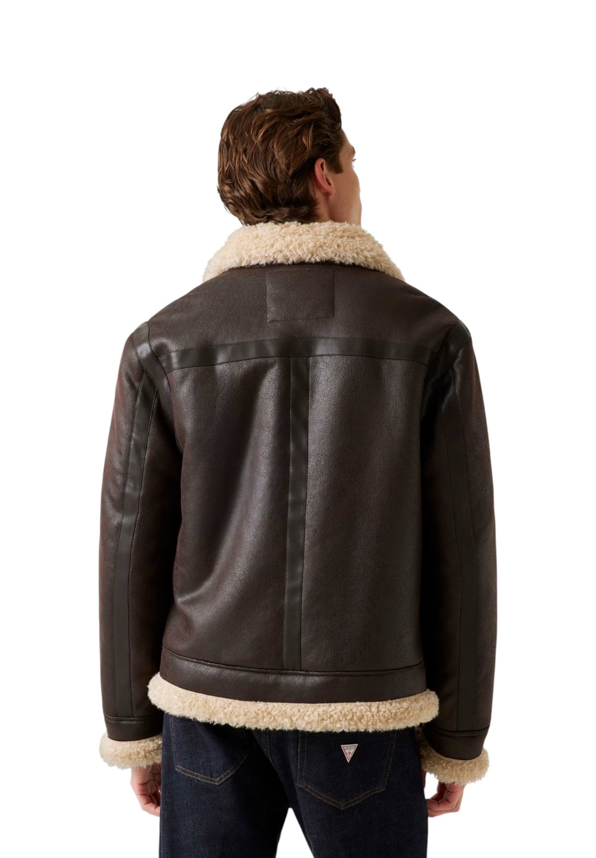 Giubbotto Aviator M5BL28 Bark Brown