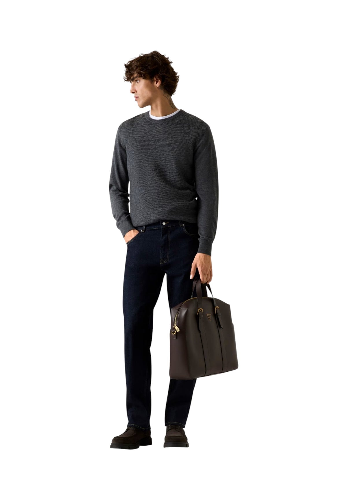 Maglione Girocollo M5BR08 Downey Heather M96