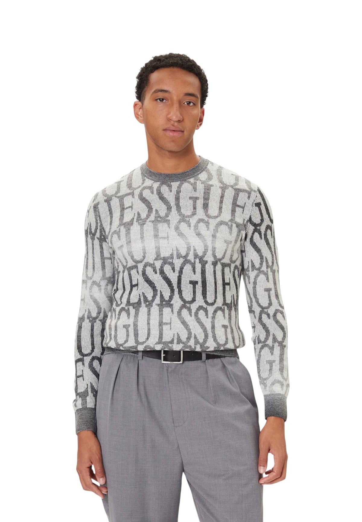 Maglione Girocollo Joshawa M5BR24 Ao Jacq Guess Grey, W