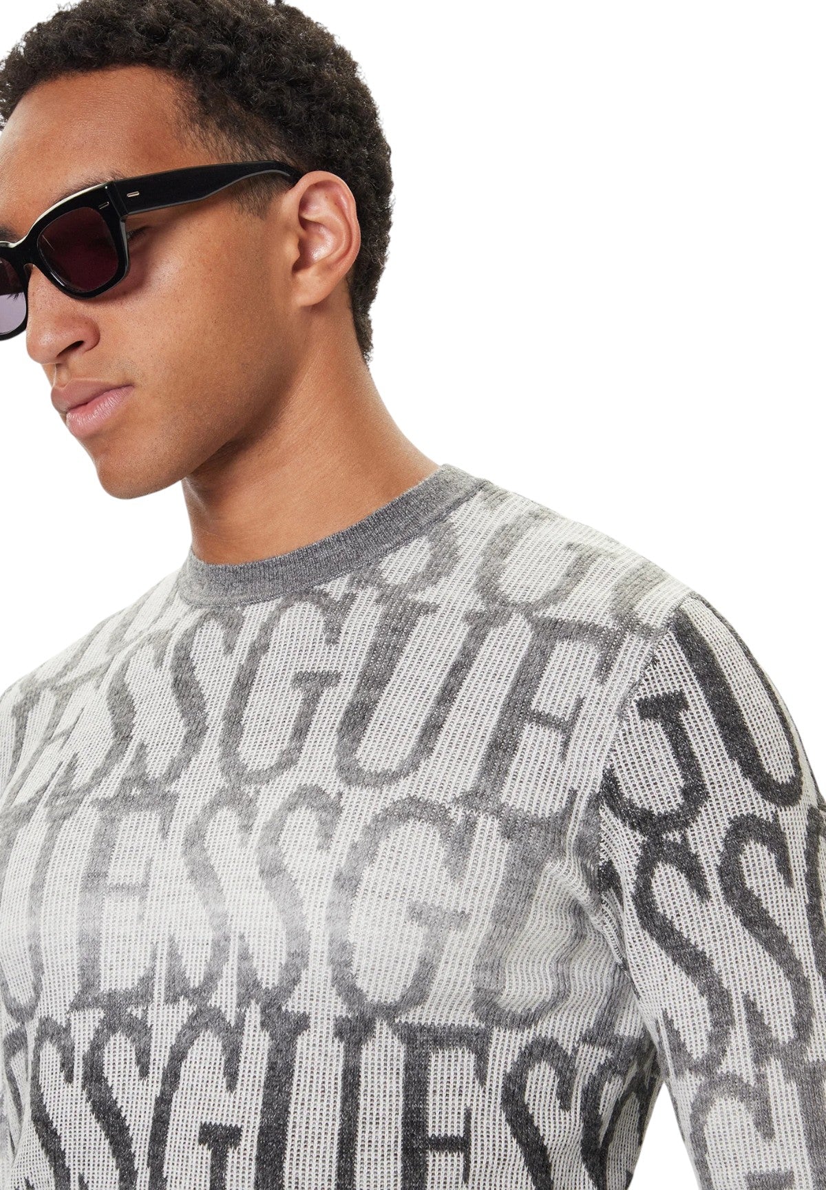 Maglione Girocollo Joshawa M5BR24 Ao Jacq Guess Grey, W