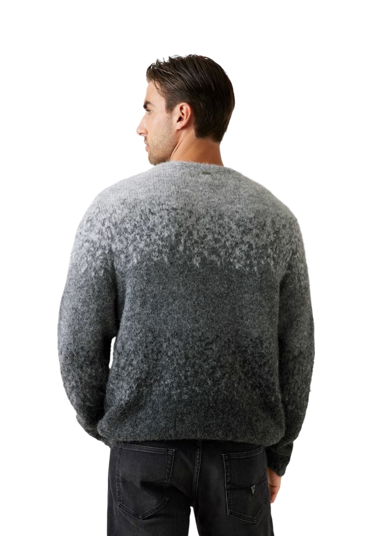 Maglione Girocollo M5BR39 Overcast Heather Mul