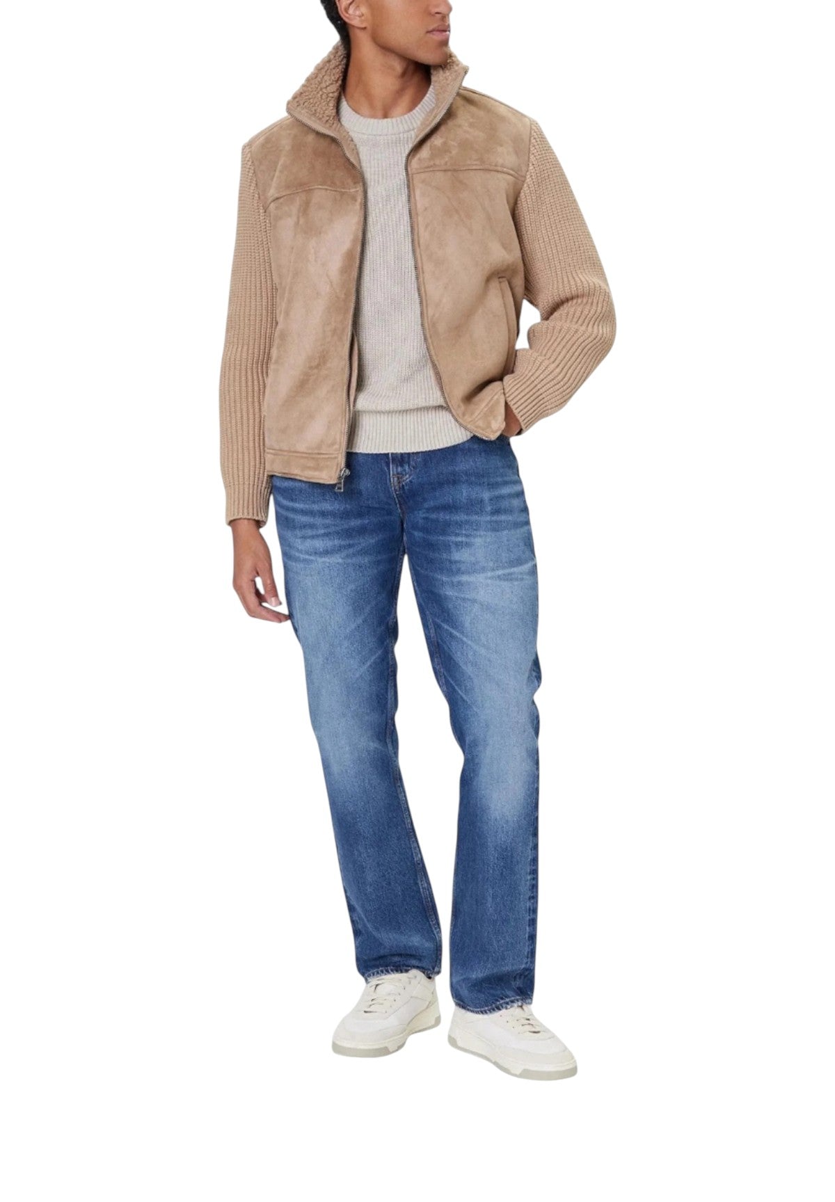 Giacca Suede Mix River M5BR79 Desert Mud Multi