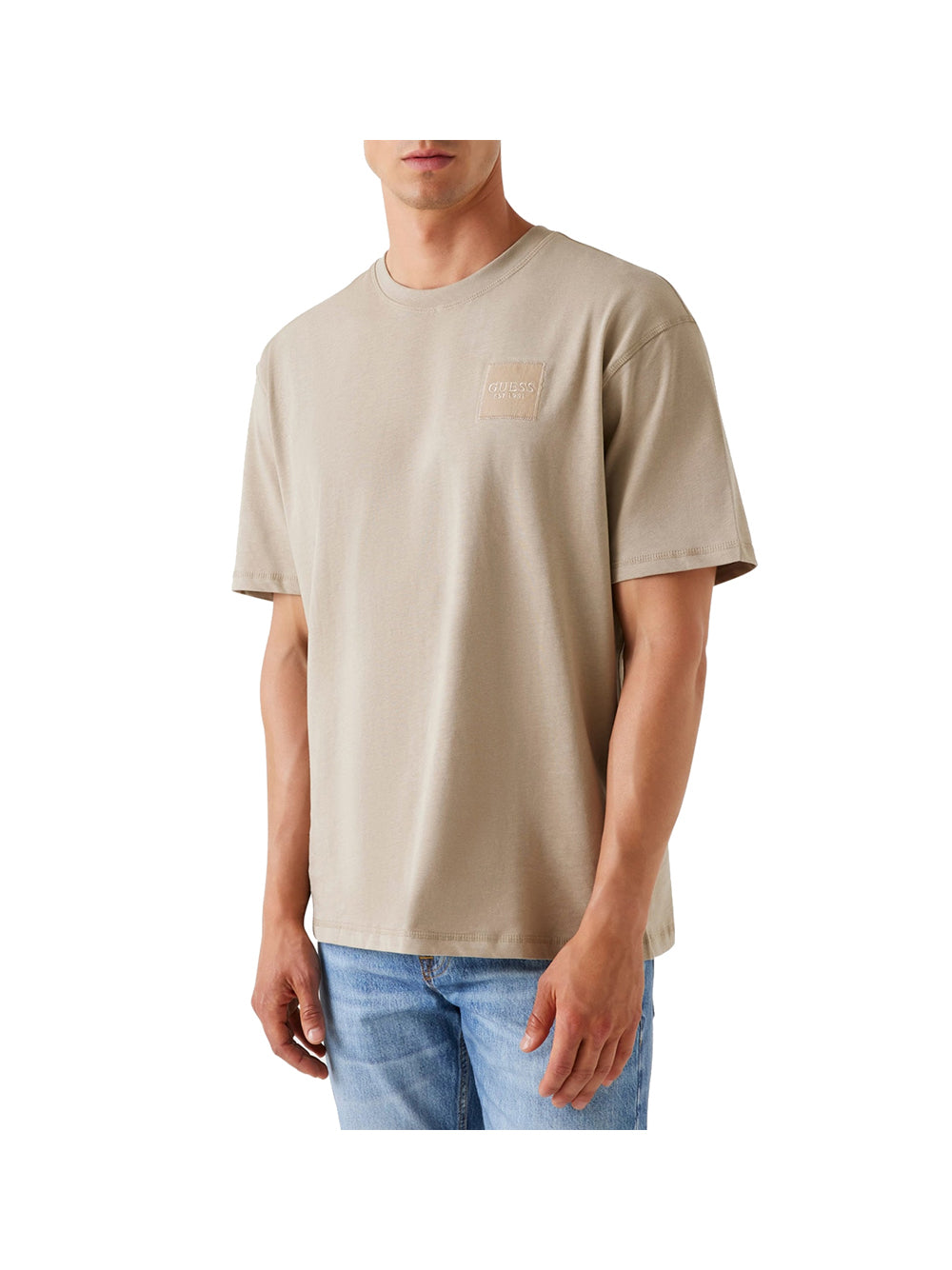 T-shirt a Maniche Corte Patch At Chest Tee M5YI27 Impact Grey