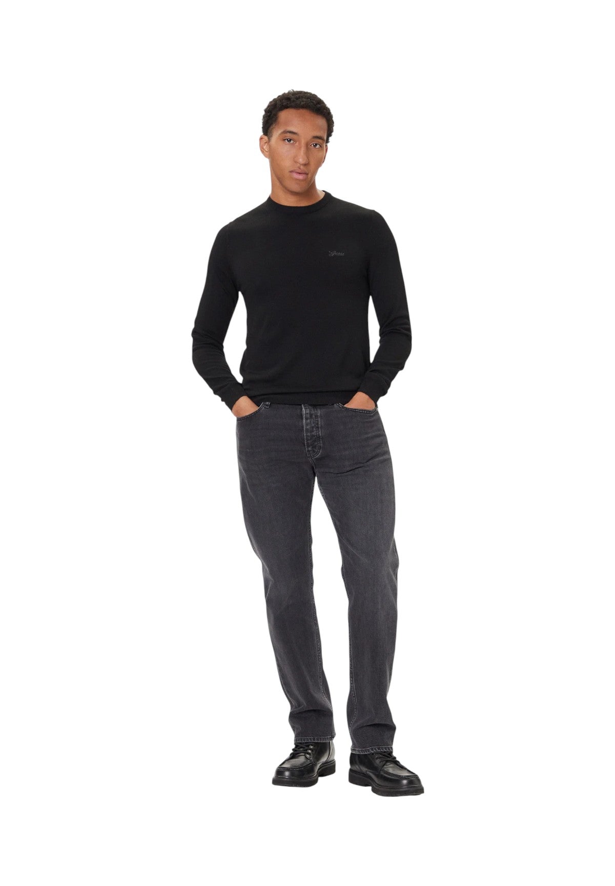 Maglione Girocollo Daniel M5YR26 Jet Black A996