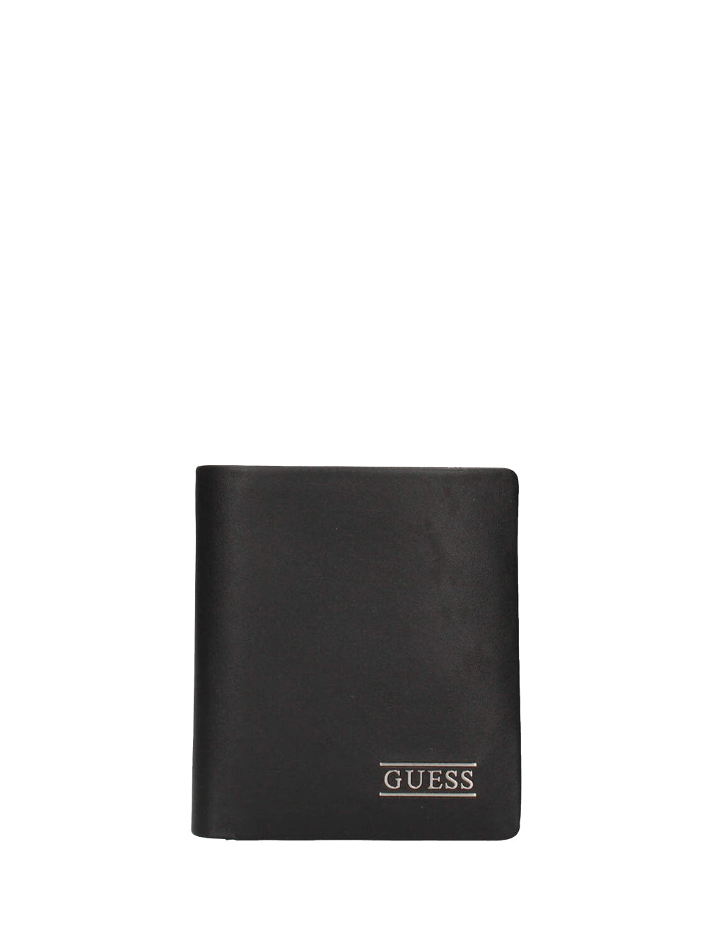 Portacarte Boston Bifold Top Zip Double SMNEBR Black