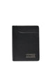 Guess Portacarte Boston Bifold Top Zip Double SMNEBR Black