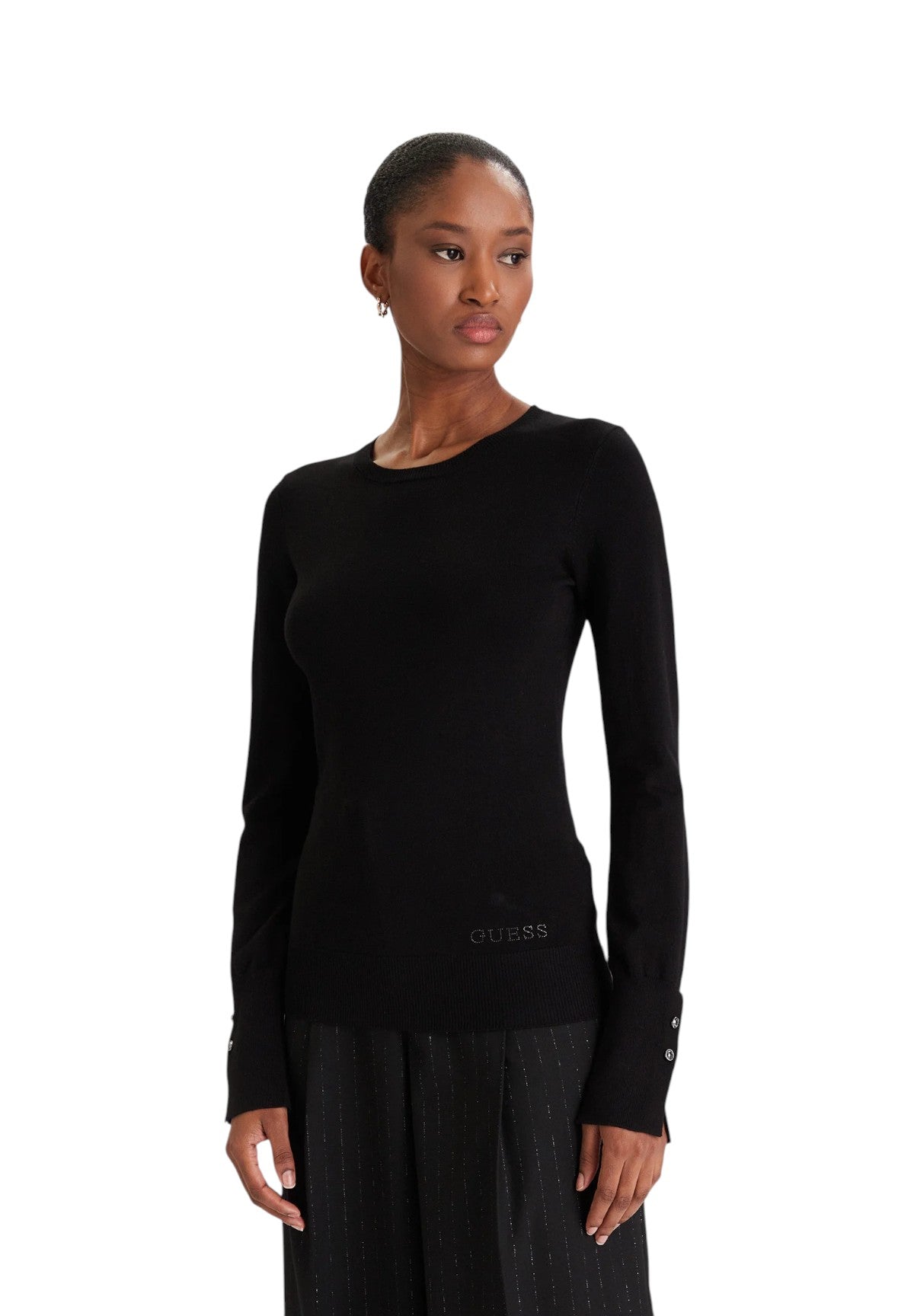 Maglione Girocollo Elinor W2YR30 Jet Black A996