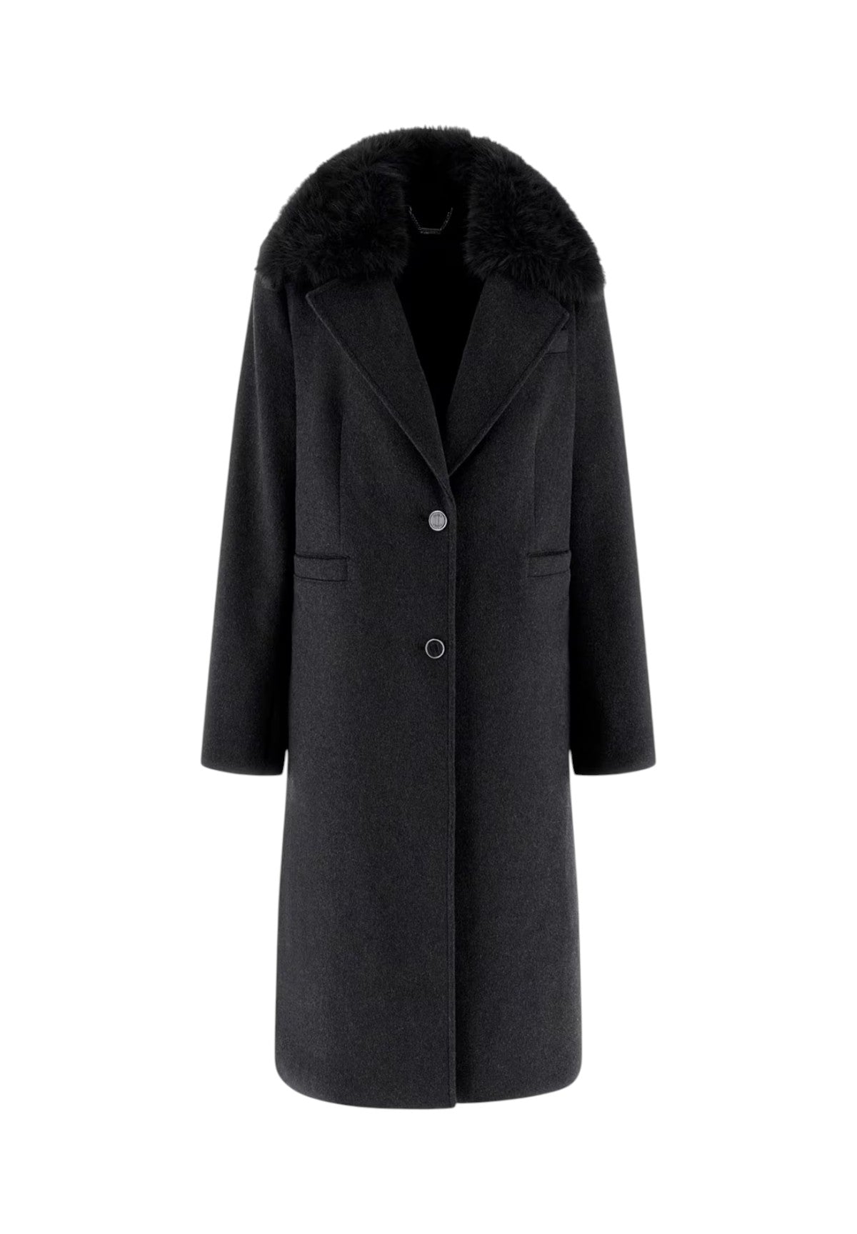 Cappotto Karole W5BL19 Dark Heather Grey