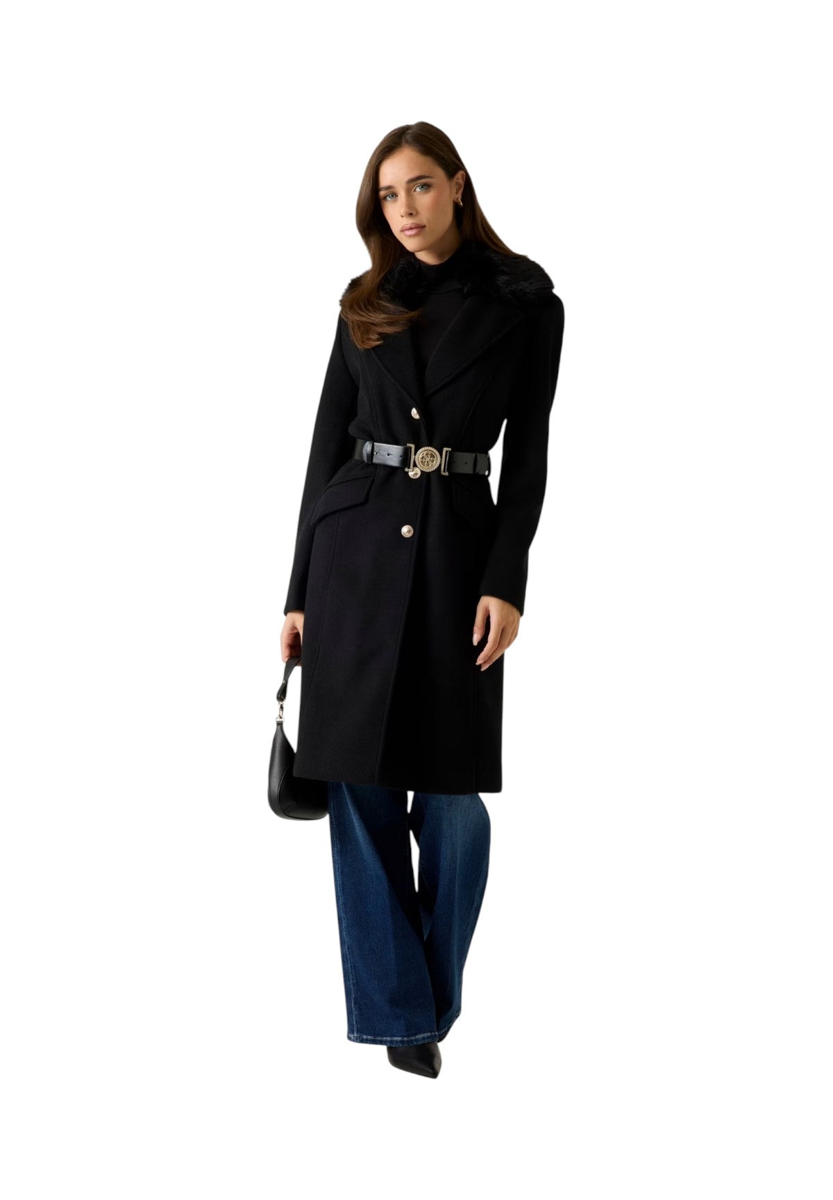 Cappotto New Patrice W5BL25 Jet Black A996