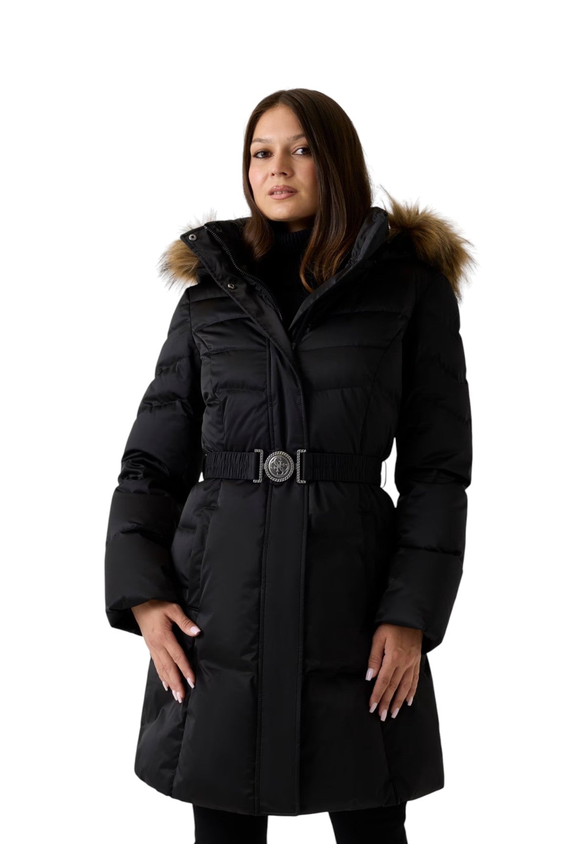 Piumino Pesante Marina W5BL30 Jet Black Multi