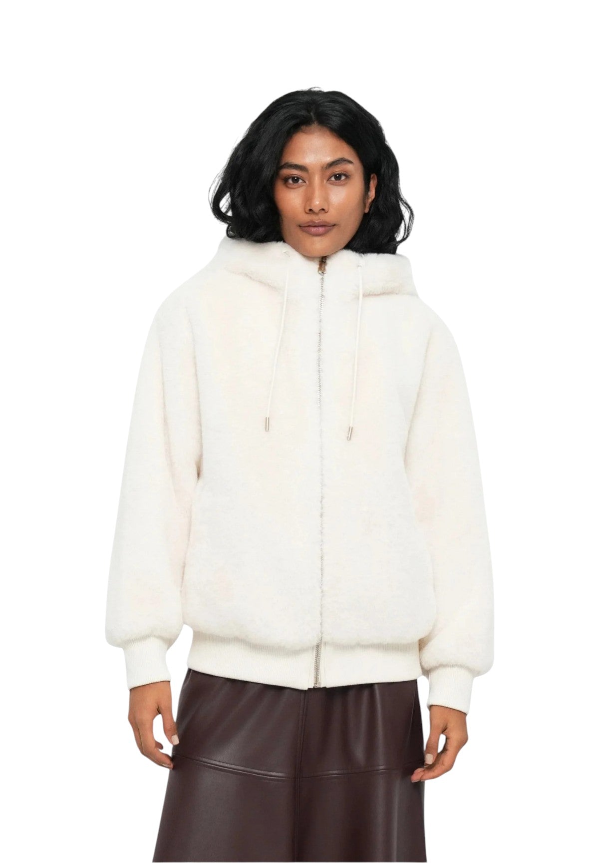 Giubbotto Lucrezia W5BL66 Cream White