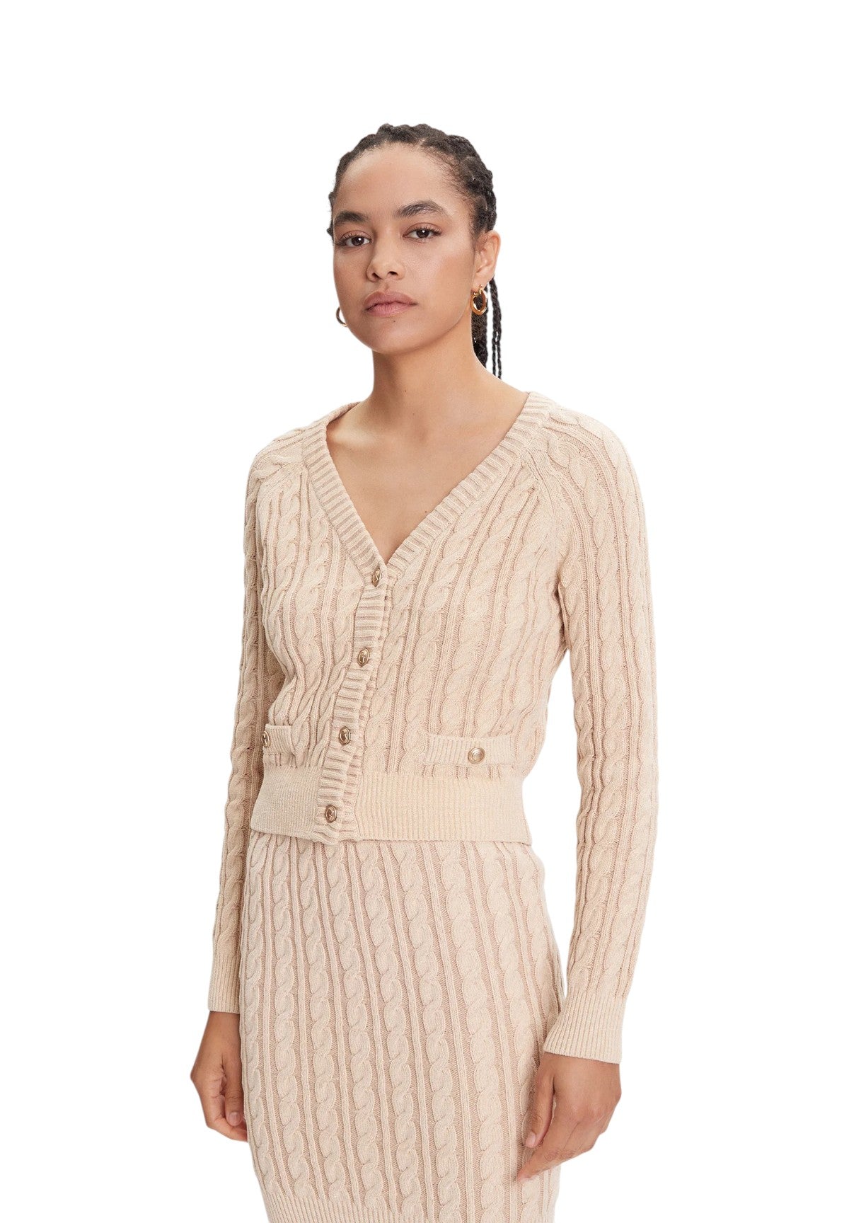 Cardigan Giselle W5YR15 Cream Vanise