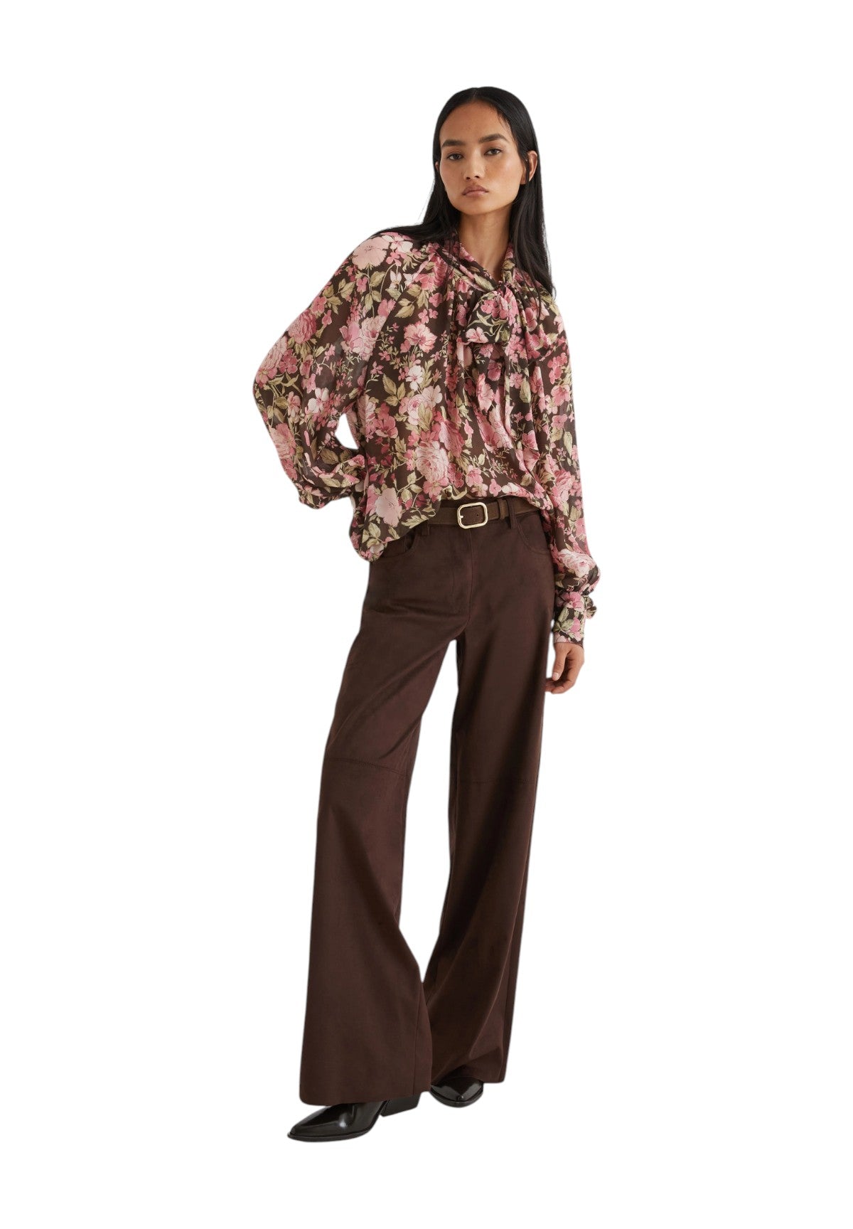 Pantaloni AVERSA Cioccolato