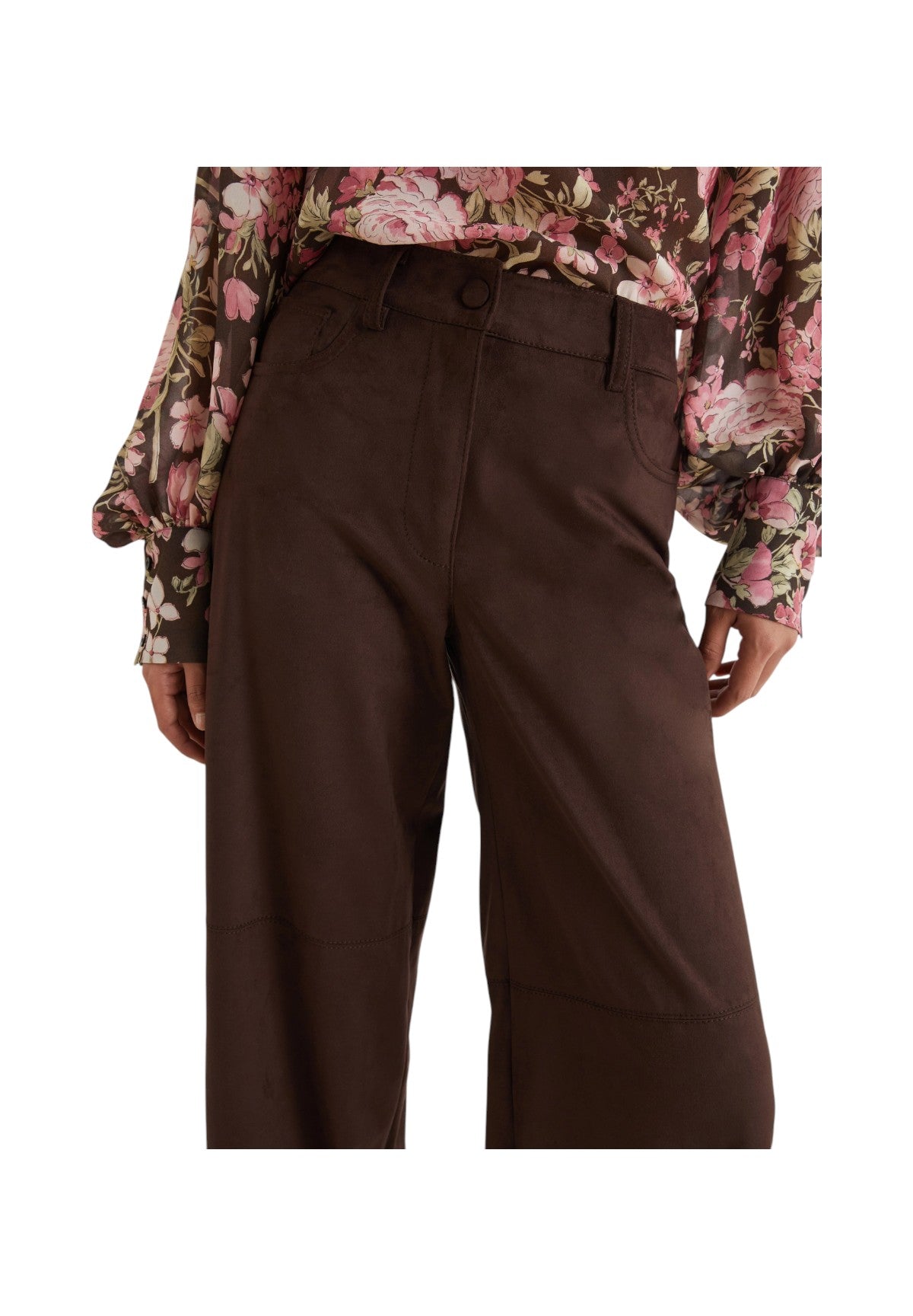 Pantaloni AVERSA Cioccolato