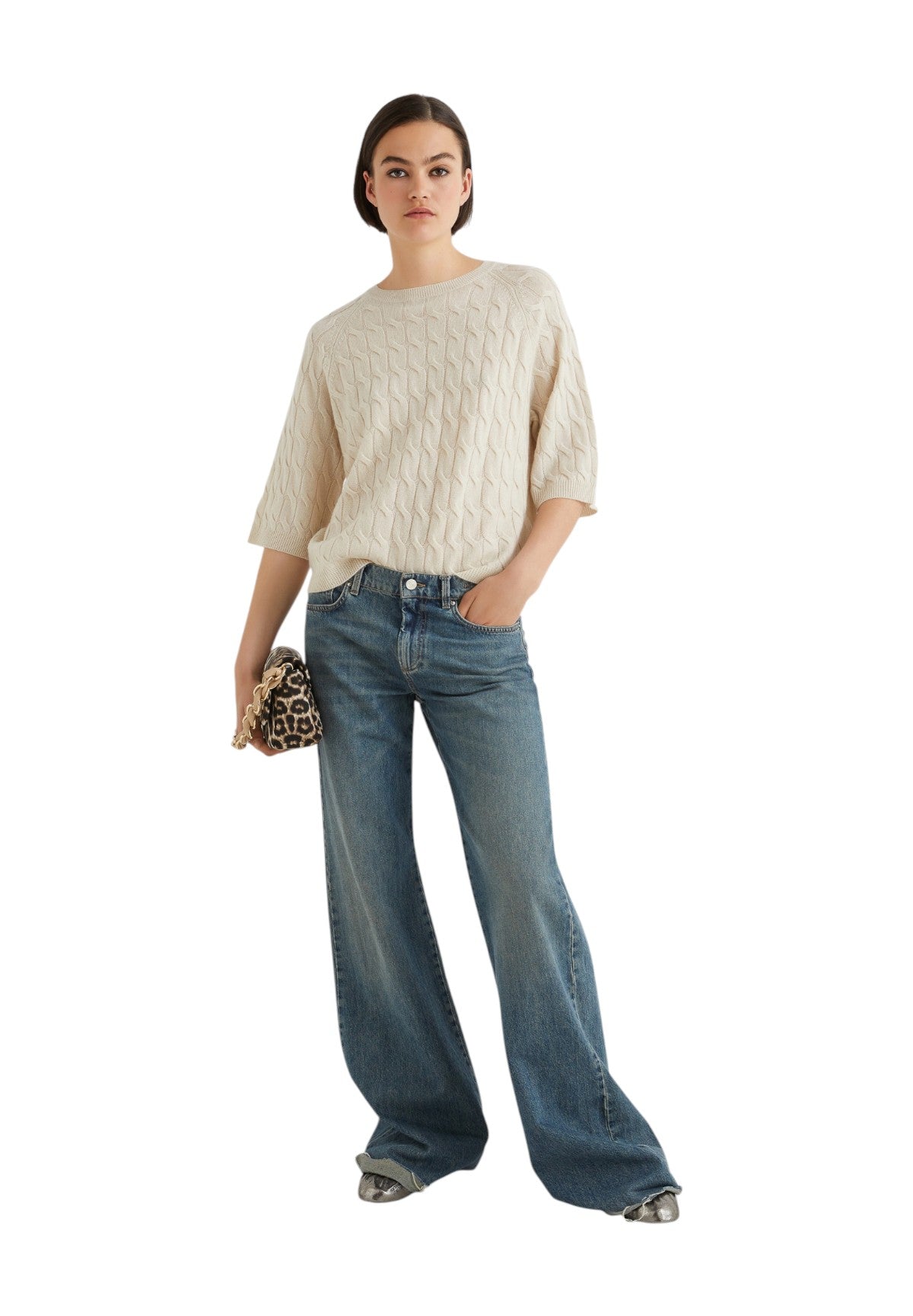Maglione Girocollo FRANZ Avorio