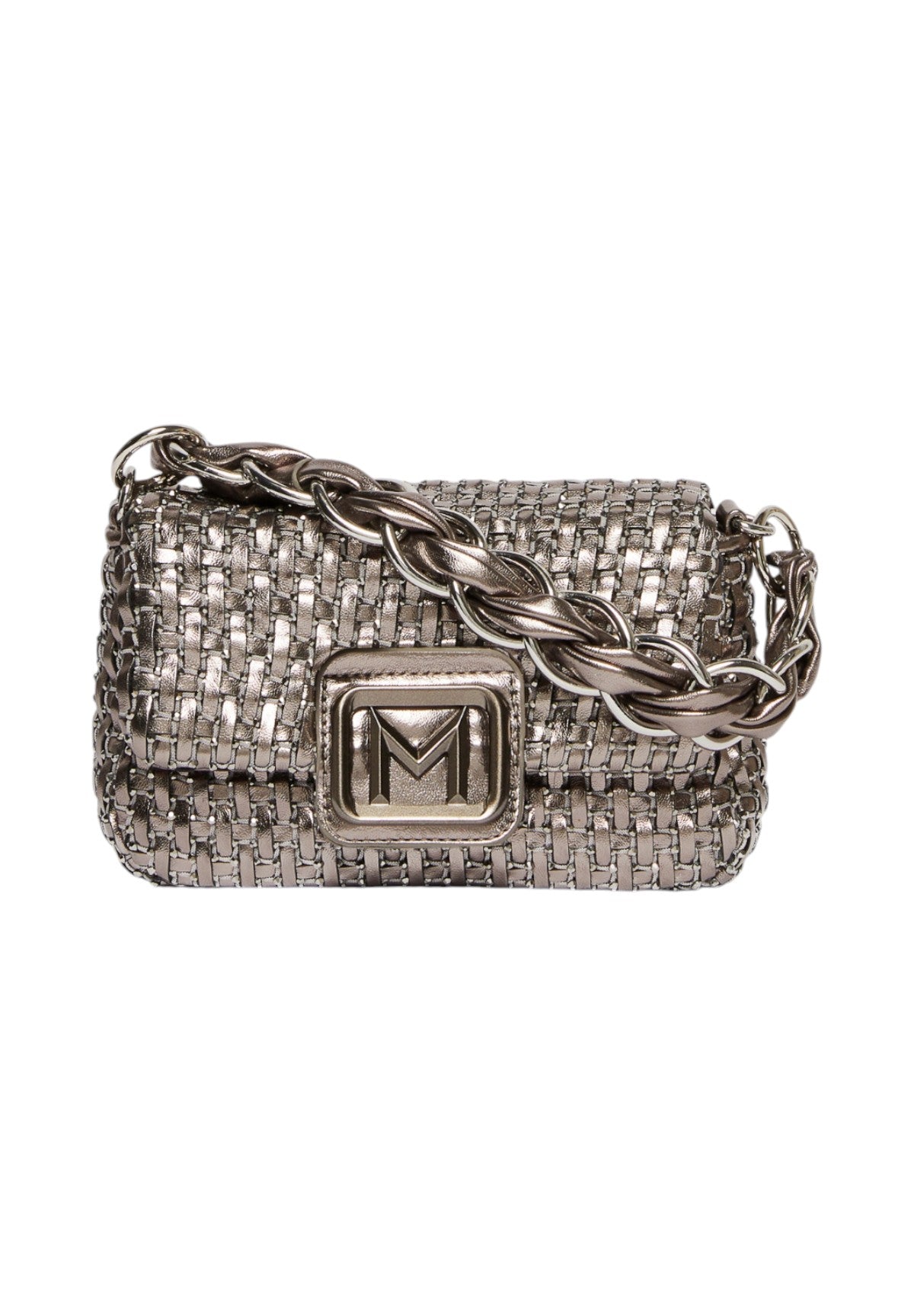 Borsa a Spalla LONTRA1 Argento