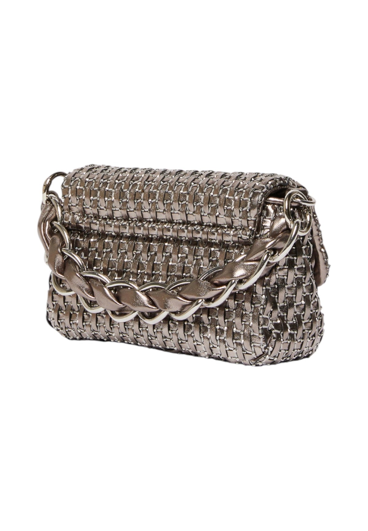 Borsa a Spalla LONTRA1 Argento