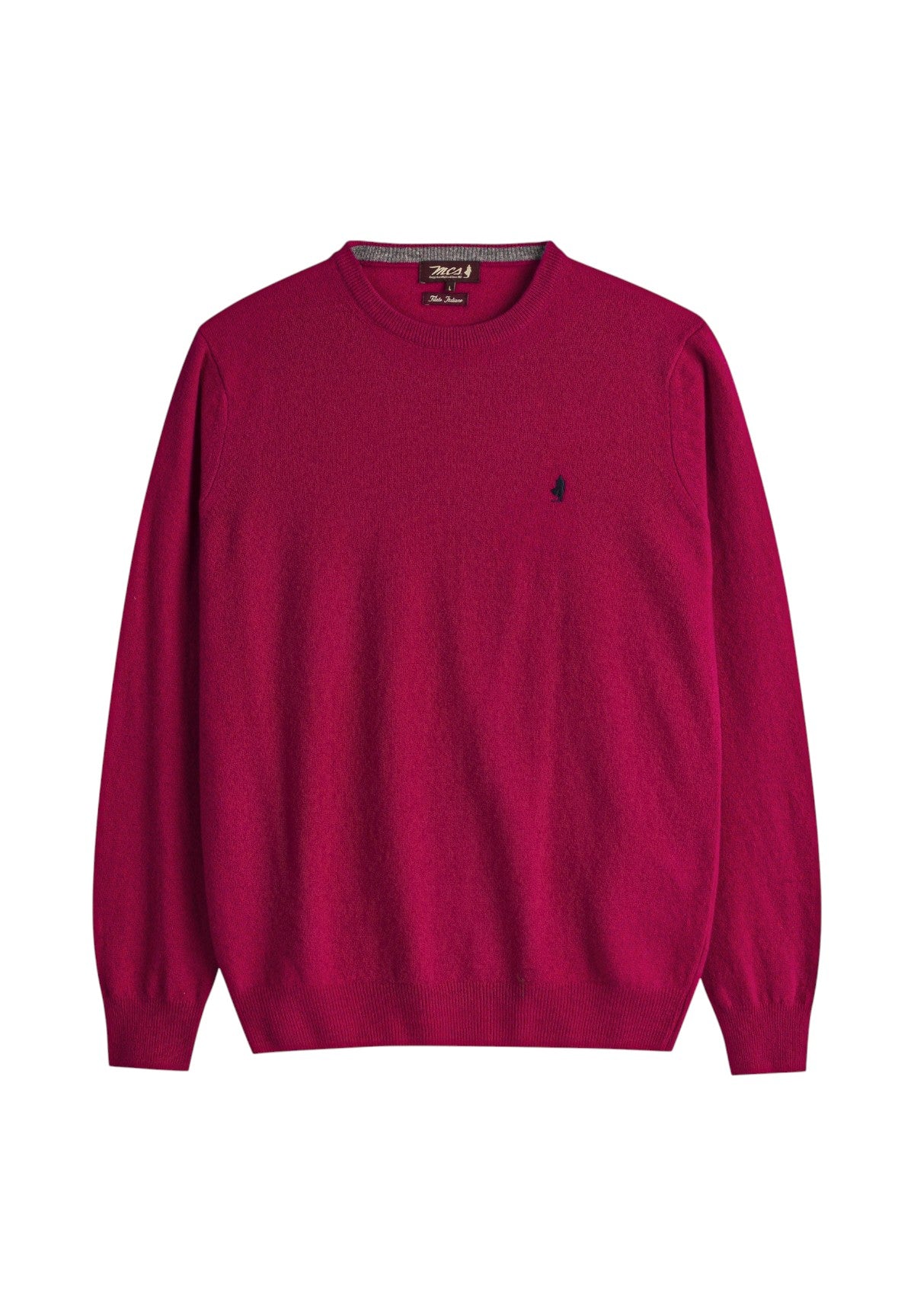 Maglione Girocollo G12 Lambswool Crewneck Knit 11MKN101-03501 Oriental Red