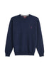 MCS Maglione Girocollo G12 Lambswool Crewneck Knit 11MKN101-03501 Blue Note