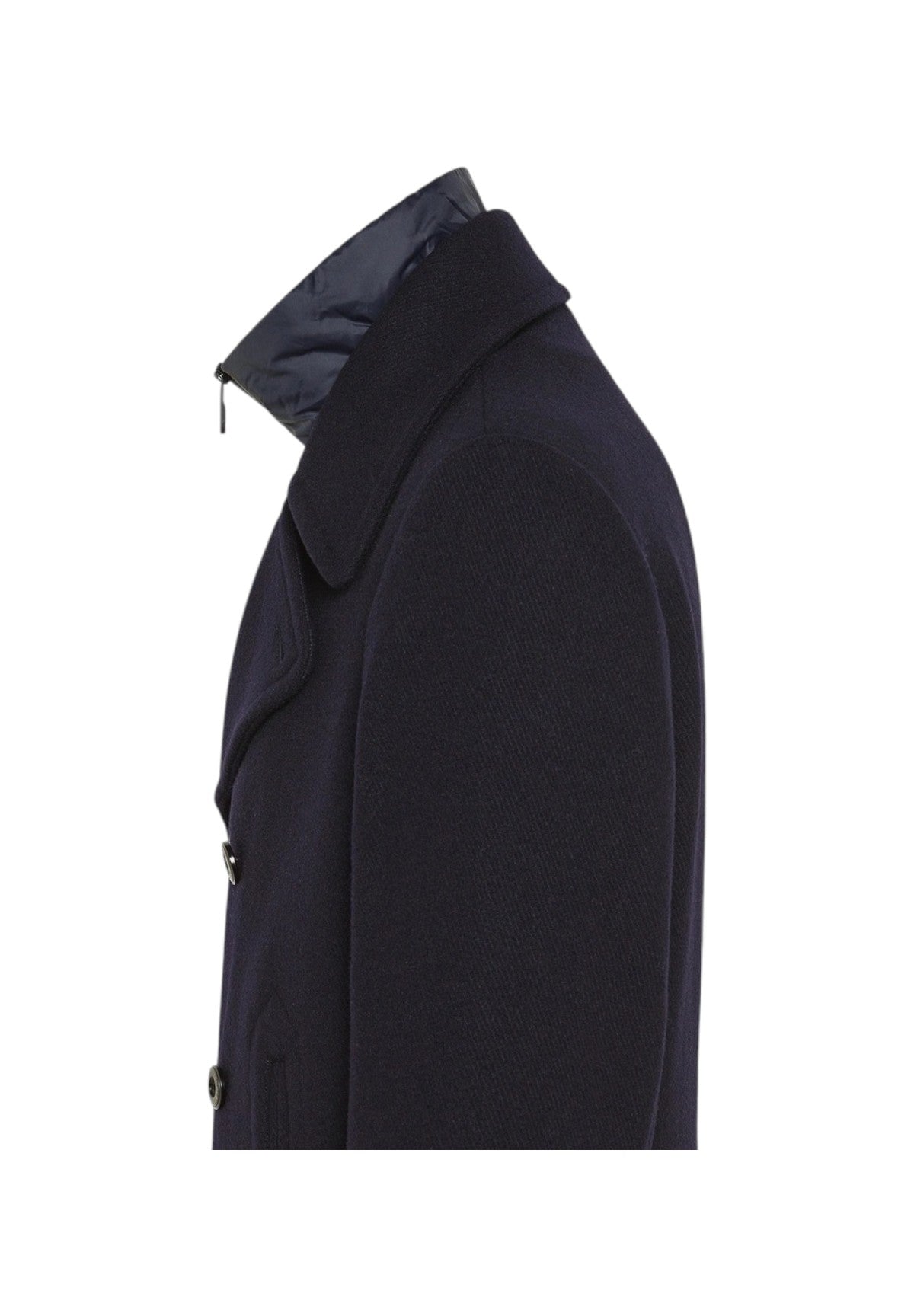 Cappotto PITLOCH WOOL Blu Grafite