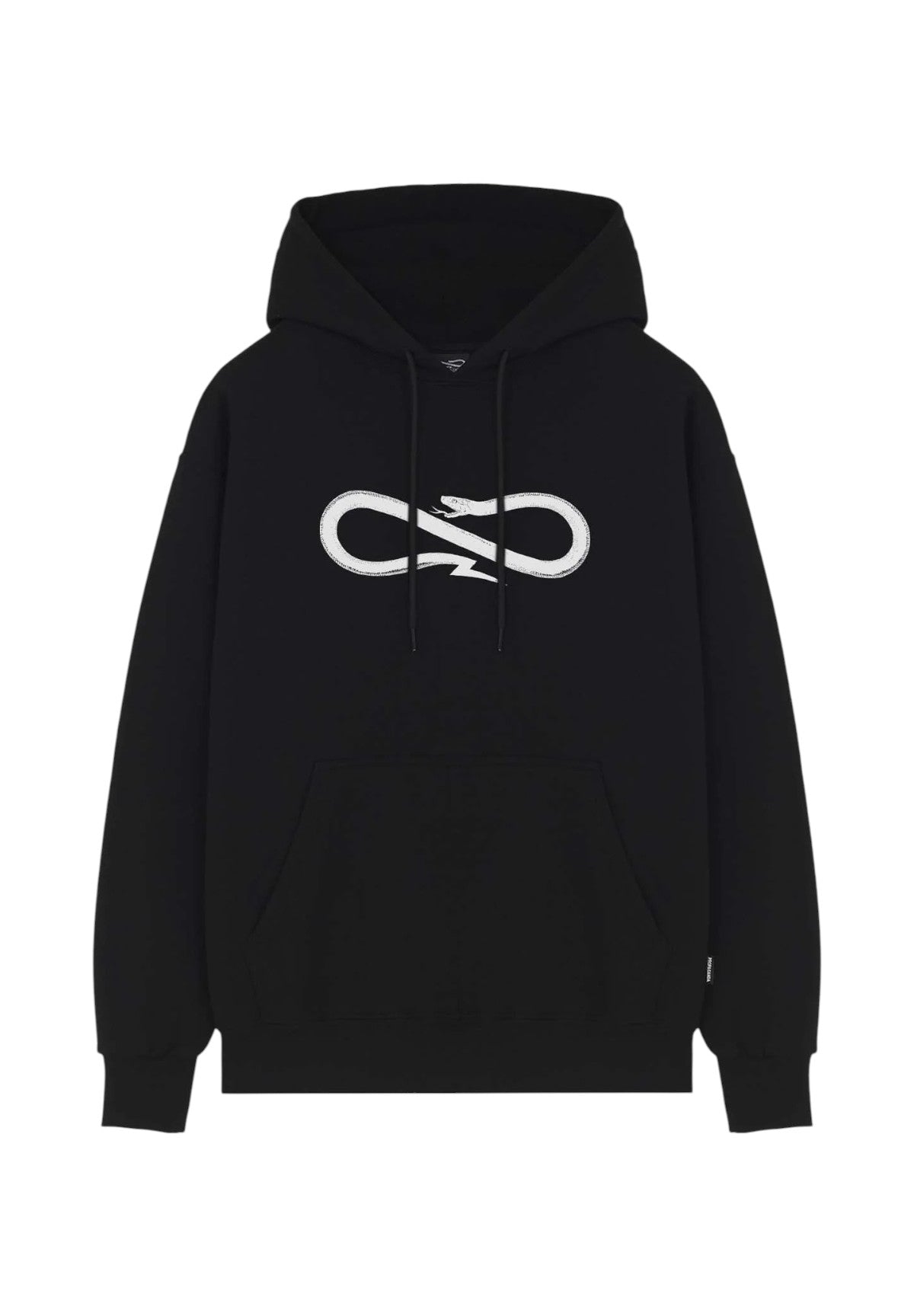 Felpa Pullover con Cappuccio Logo Classic 25FWPRFE421 Nero
