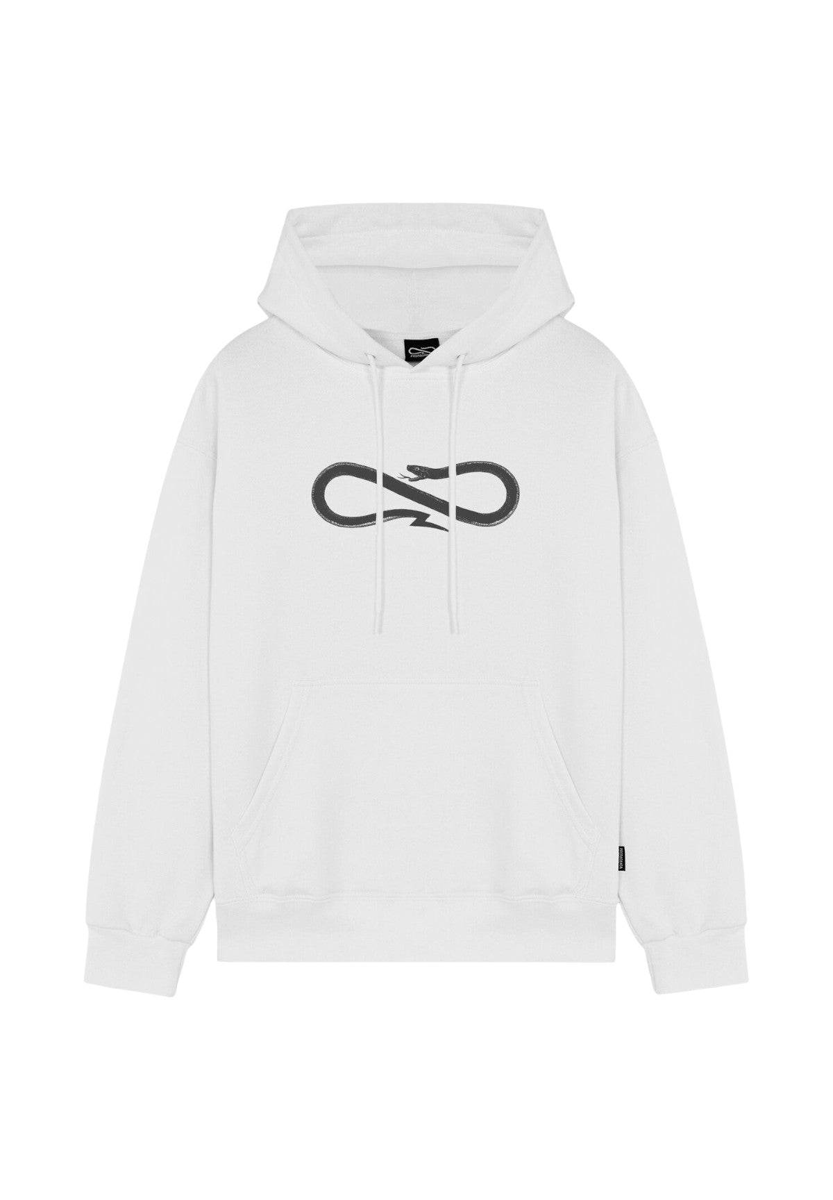 Felpa Pullover con Cappuccio Logo Classic 25FWPRFE422 Bianco