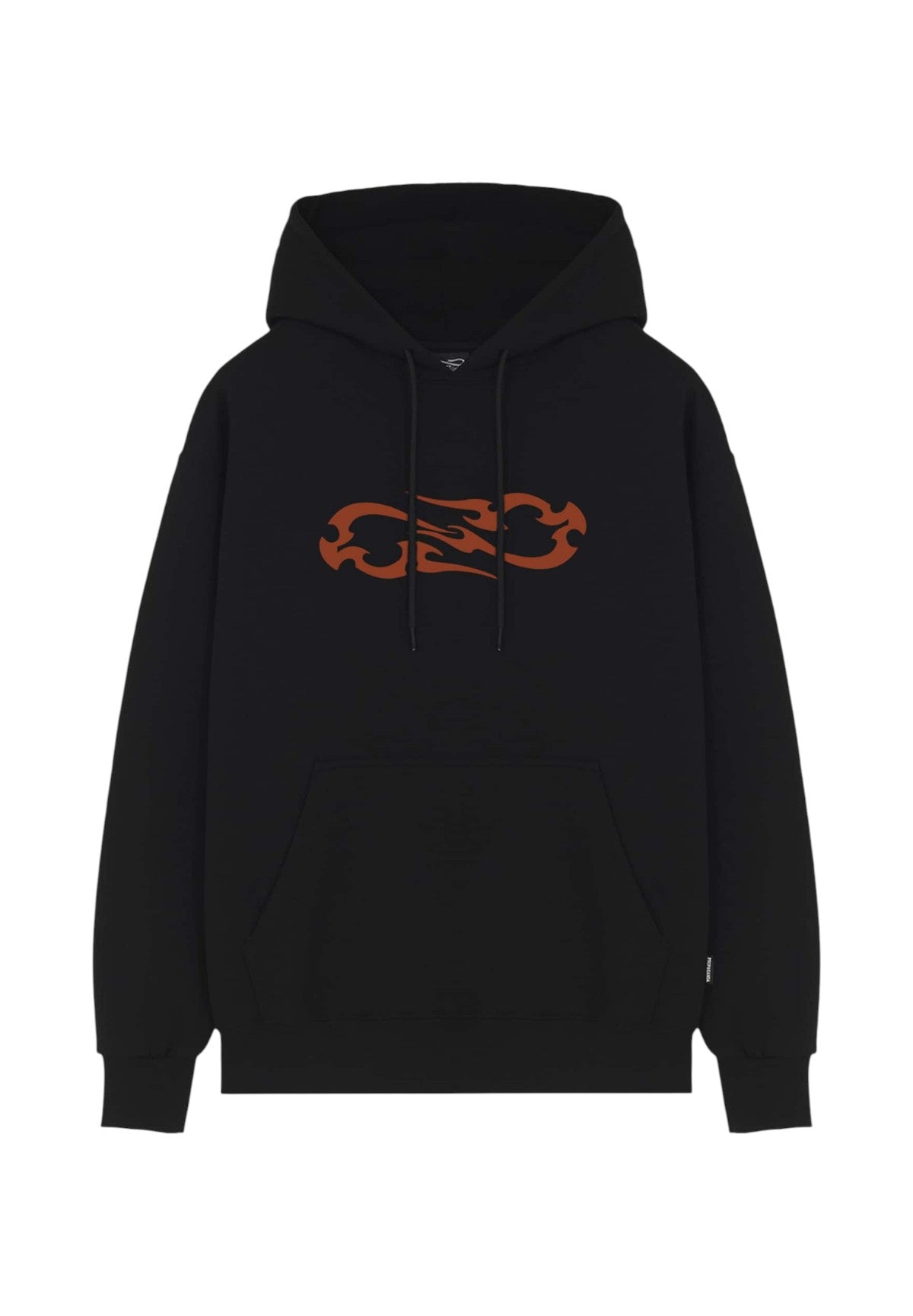 Felpa Pullover con Cappuccio Logo Quill 25FWPRFE440 Nero