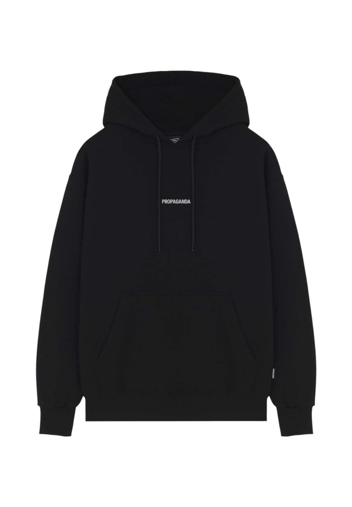 Felpa Pullover con Cappuccio Ribs 25FWPRFE458 Nero
