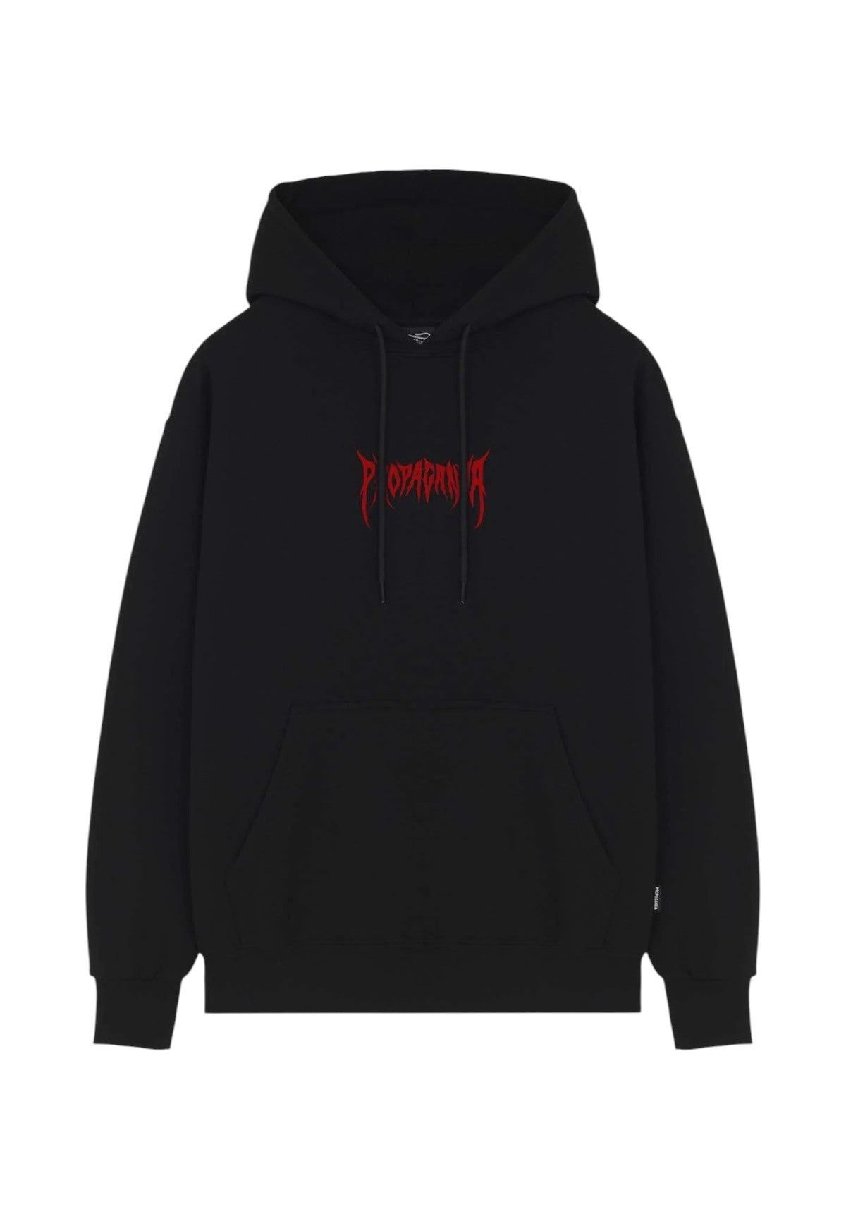 Felpa Pullover con Cappuccio Ribs Spider 25FWPRFE475 Nero