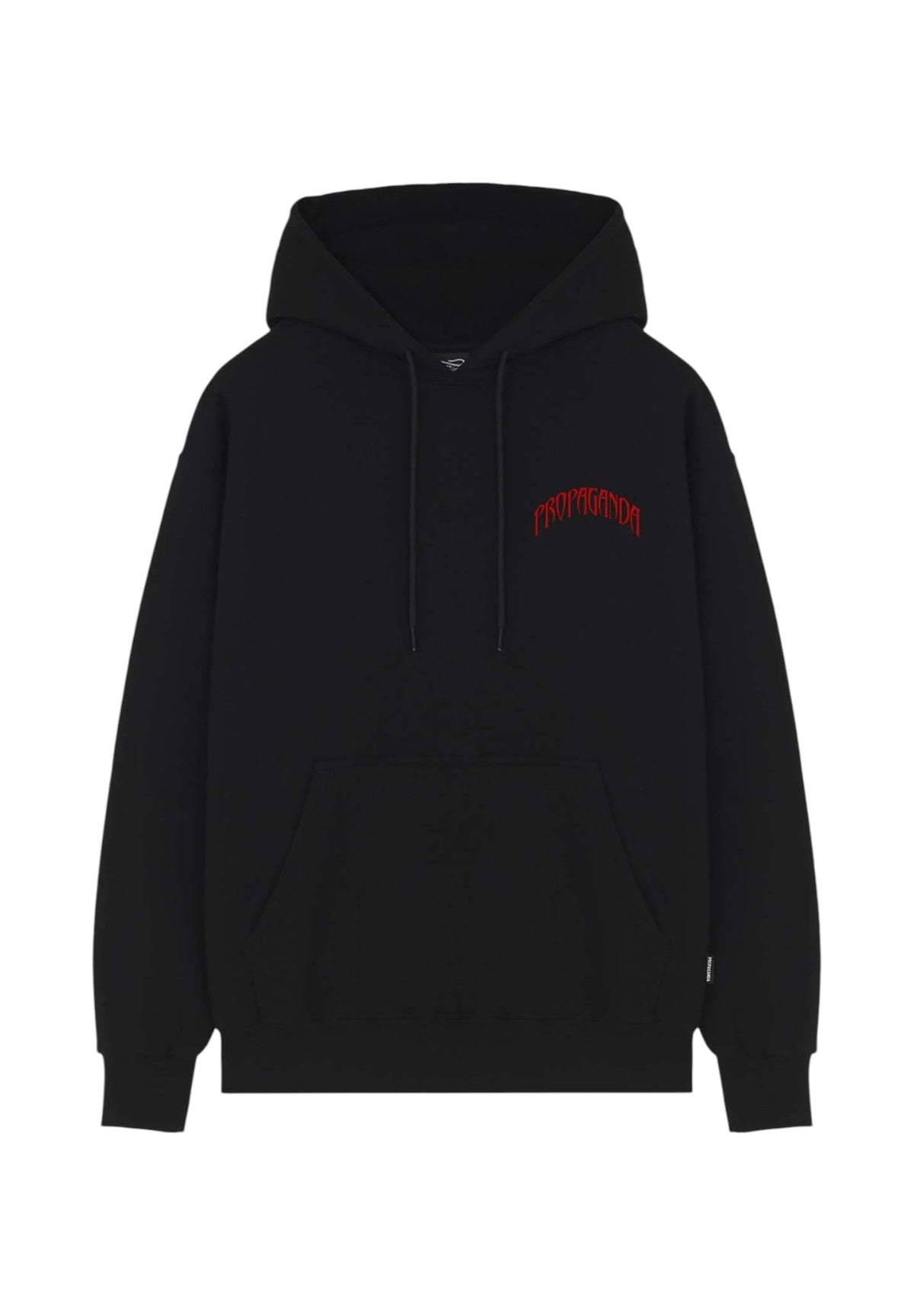 Felpa Pullover con Cappuccio Triangle Shooter 25FWPRFE478 Nero