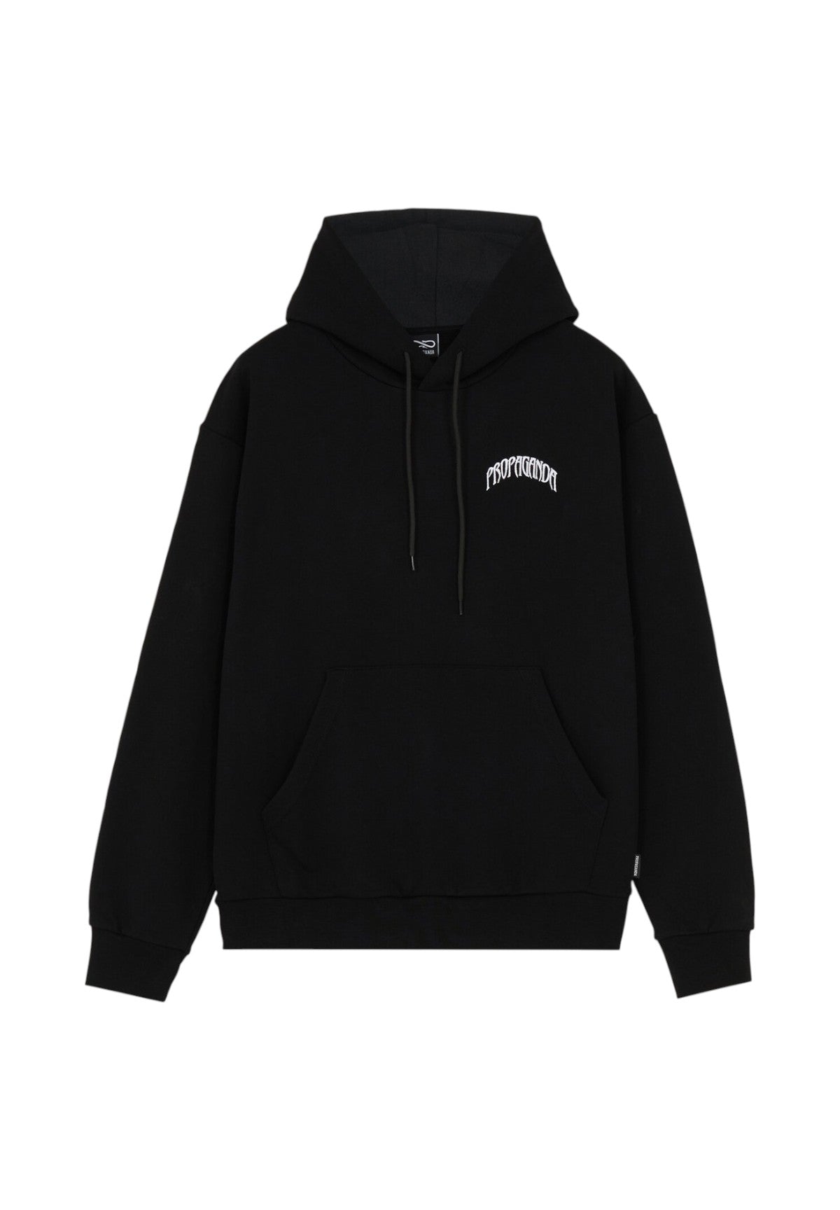 Felpa Pullover con Cappuccio Triangle Web 25FWPRFE484 Nero