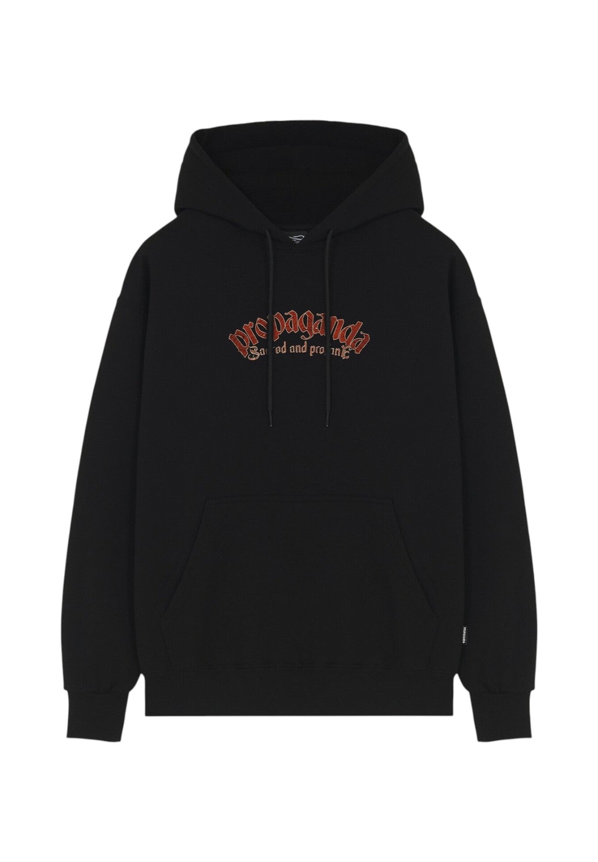 Felpa Pullover con Cappuccio Sorrow 25FWPRFE494 Nero