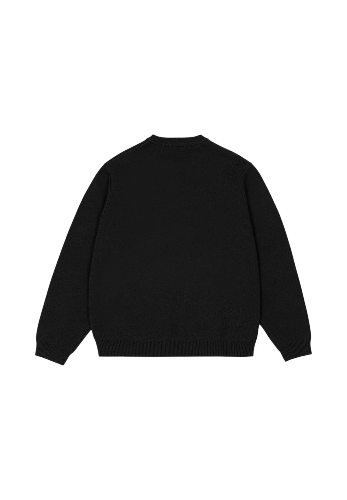 Felpa Girocollo Logo Atom 25FWPROU724 Black