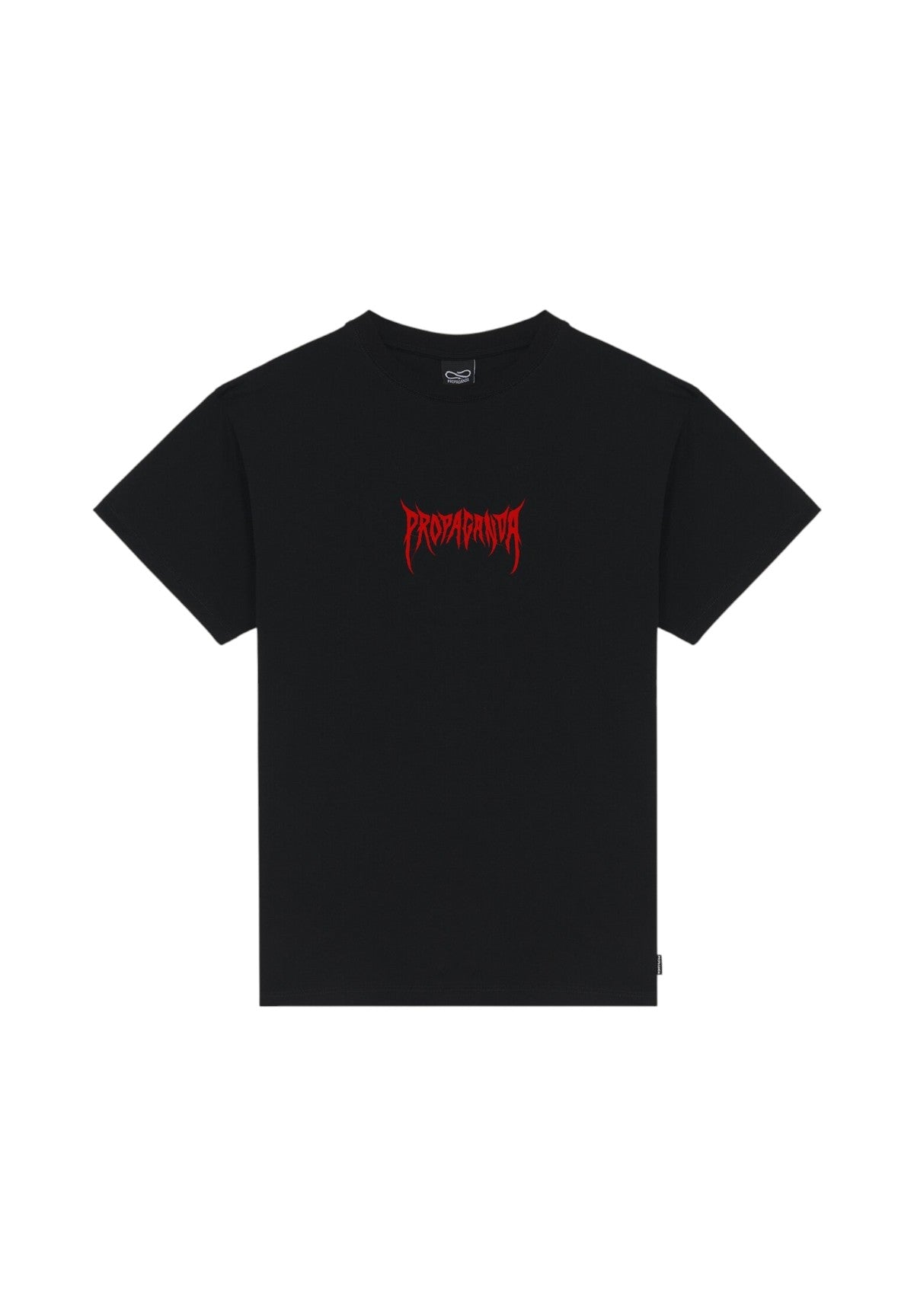 T-shirt a Maniche Corte Ribs Spider 25FWPRTS571 Nero
