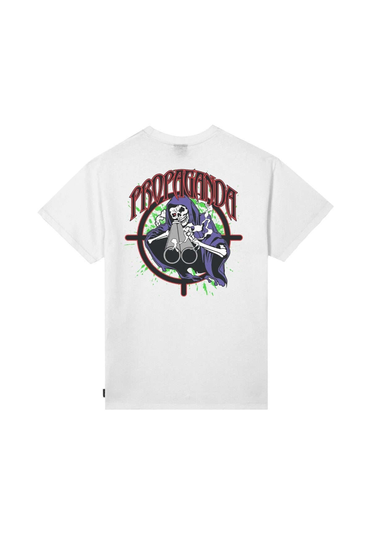 T-shirt a Maniche Corte Triangle Shooter 25FWPRTS575 Bianco