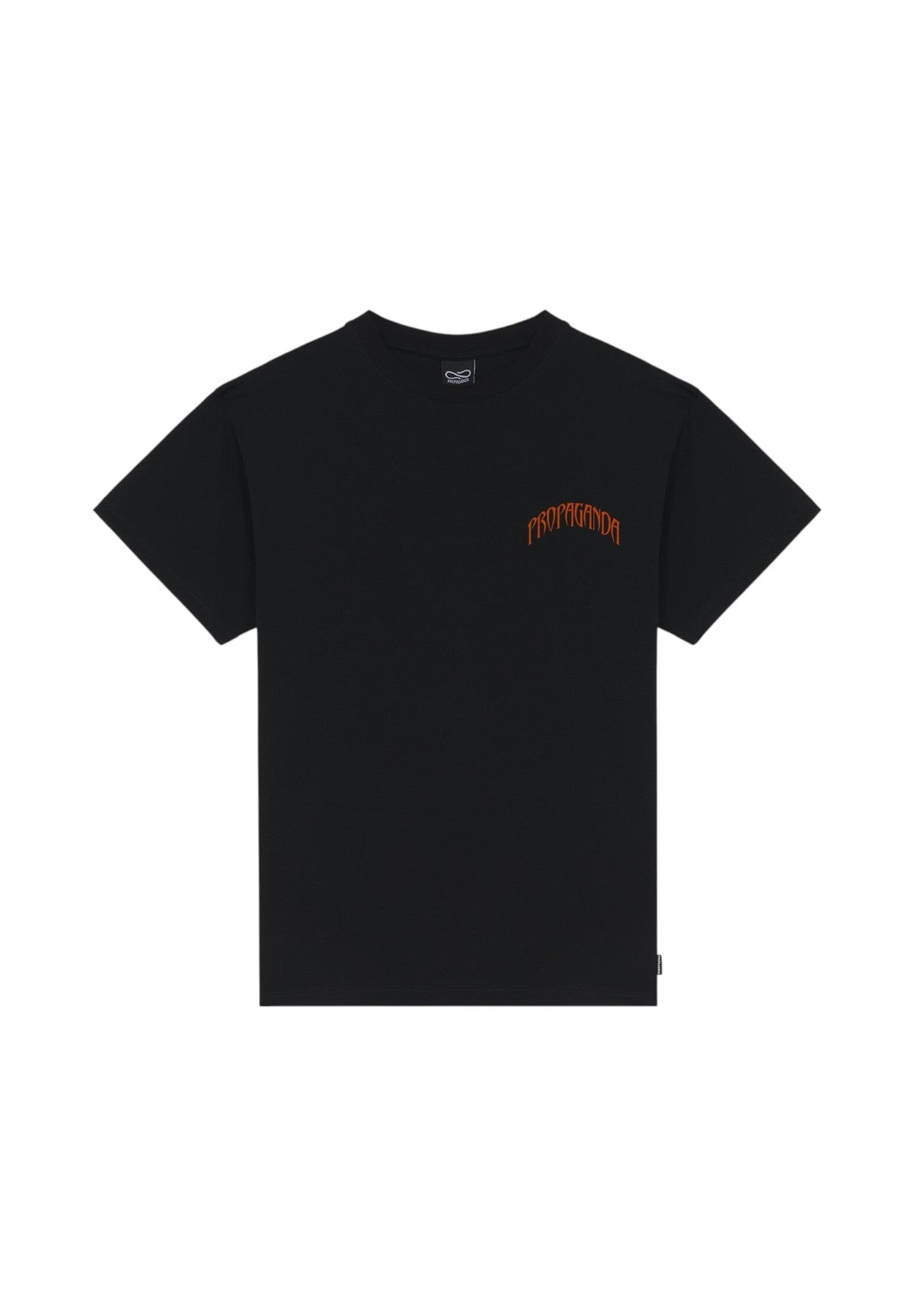 T-shirt a Maniche Corte Triangle Web 25FWPRTS580 Nero