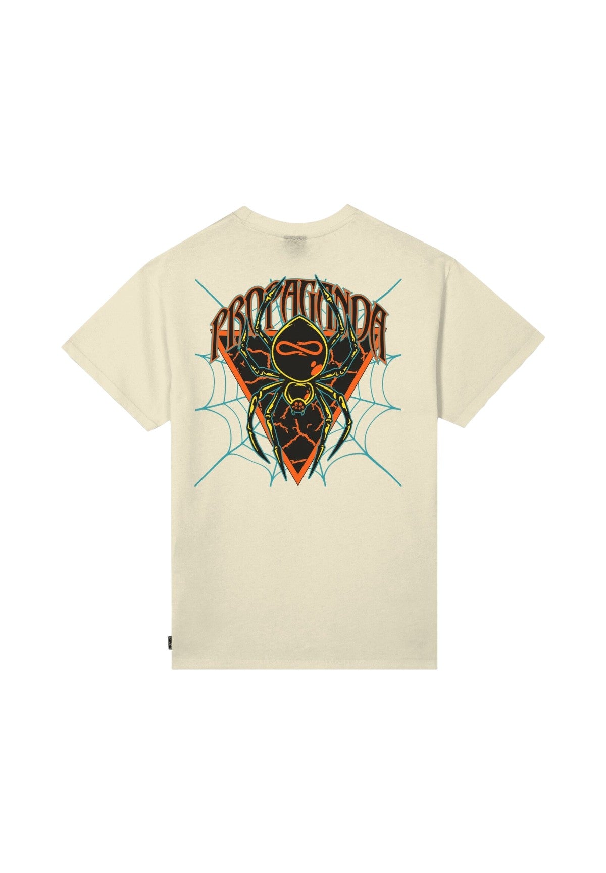 T-shirt a Maniche Corte Triangle Web 25FWPRTS582 Bone