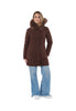 Refrigiwear Piumino Pesante LADY TECH/1 FUR JACKET Coffee