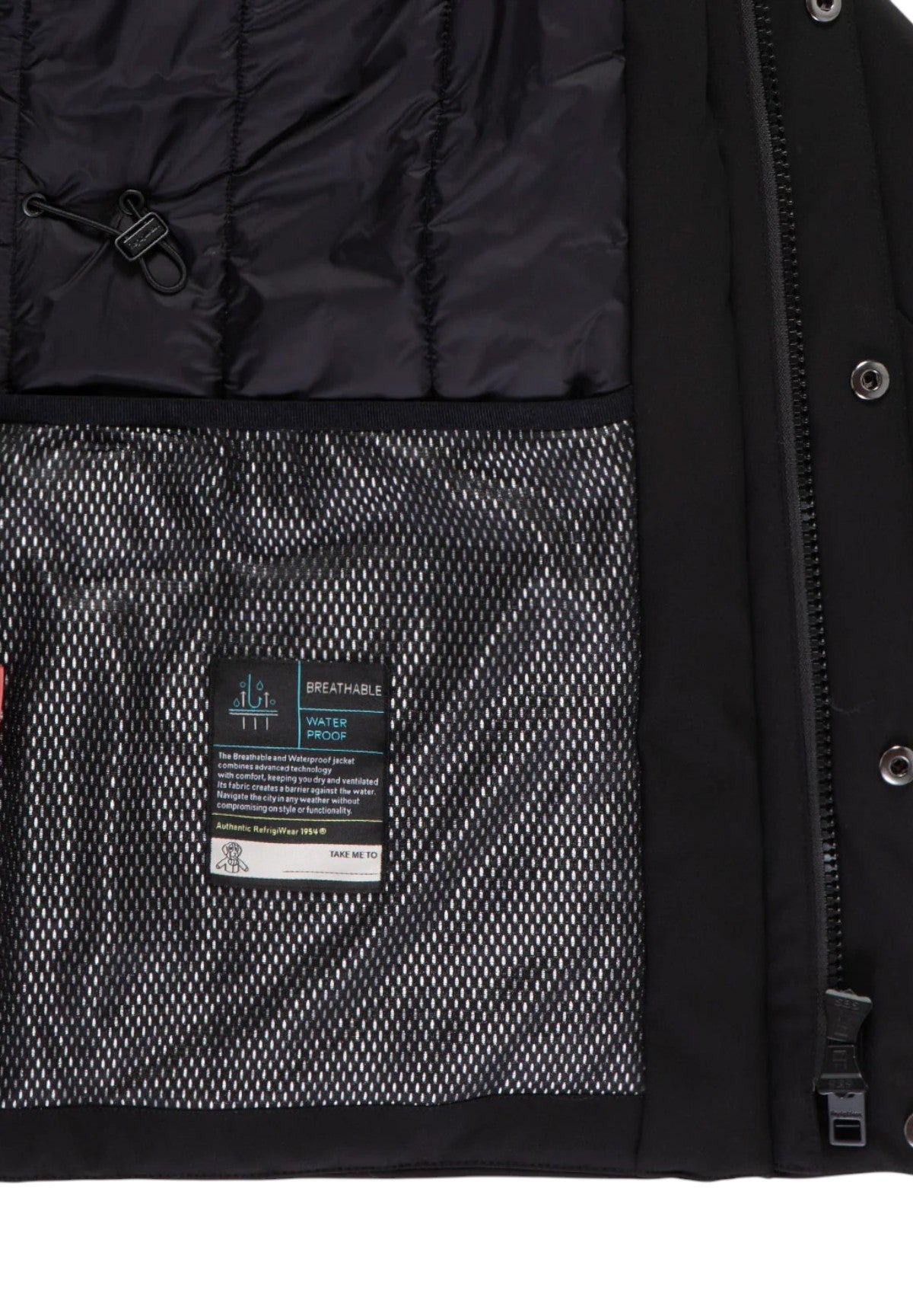 Giubbotto LINNEO JACKET Black